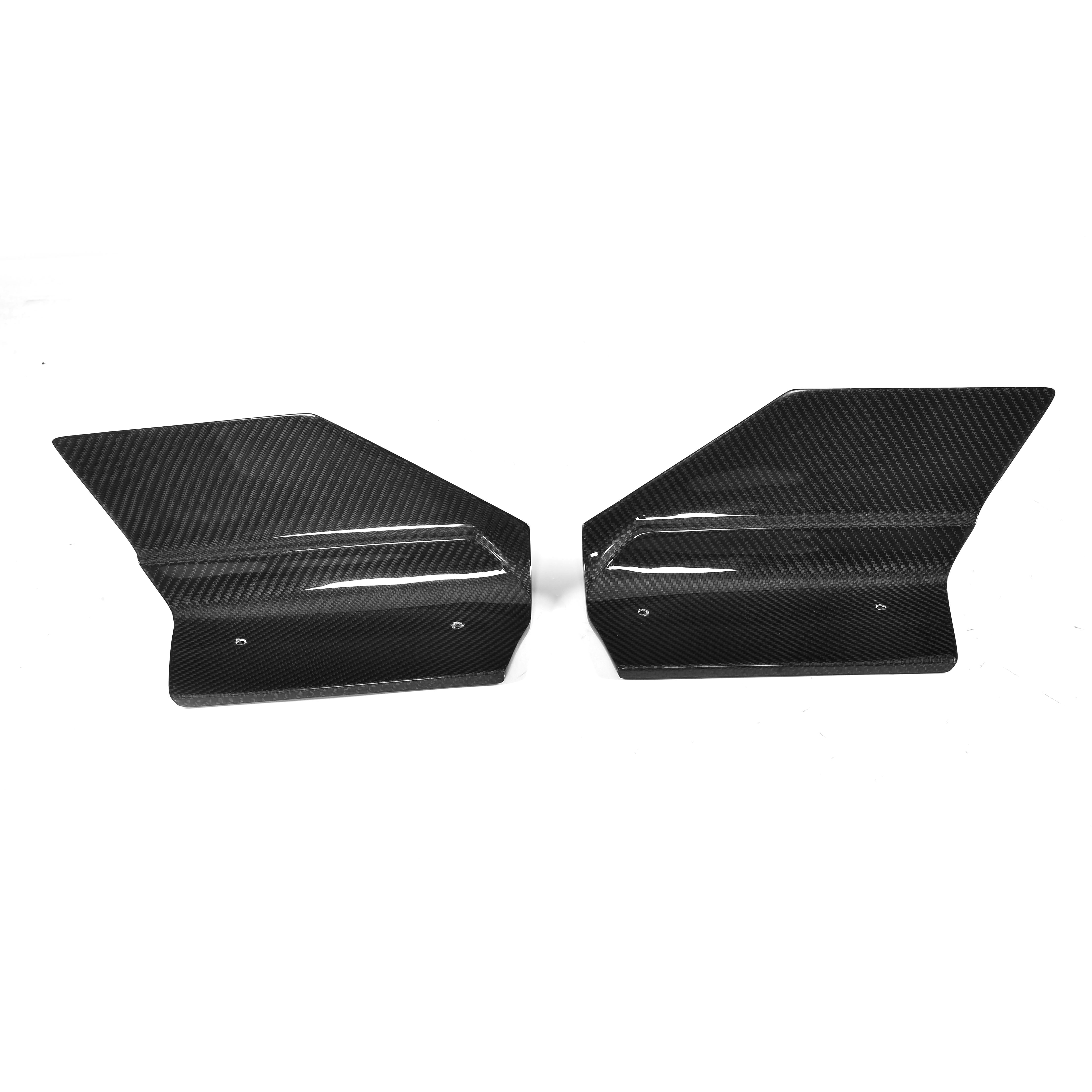 P Style Carbon Fiber REAR SPLITTER for BMW X6 F16 M tech (2014-2019)