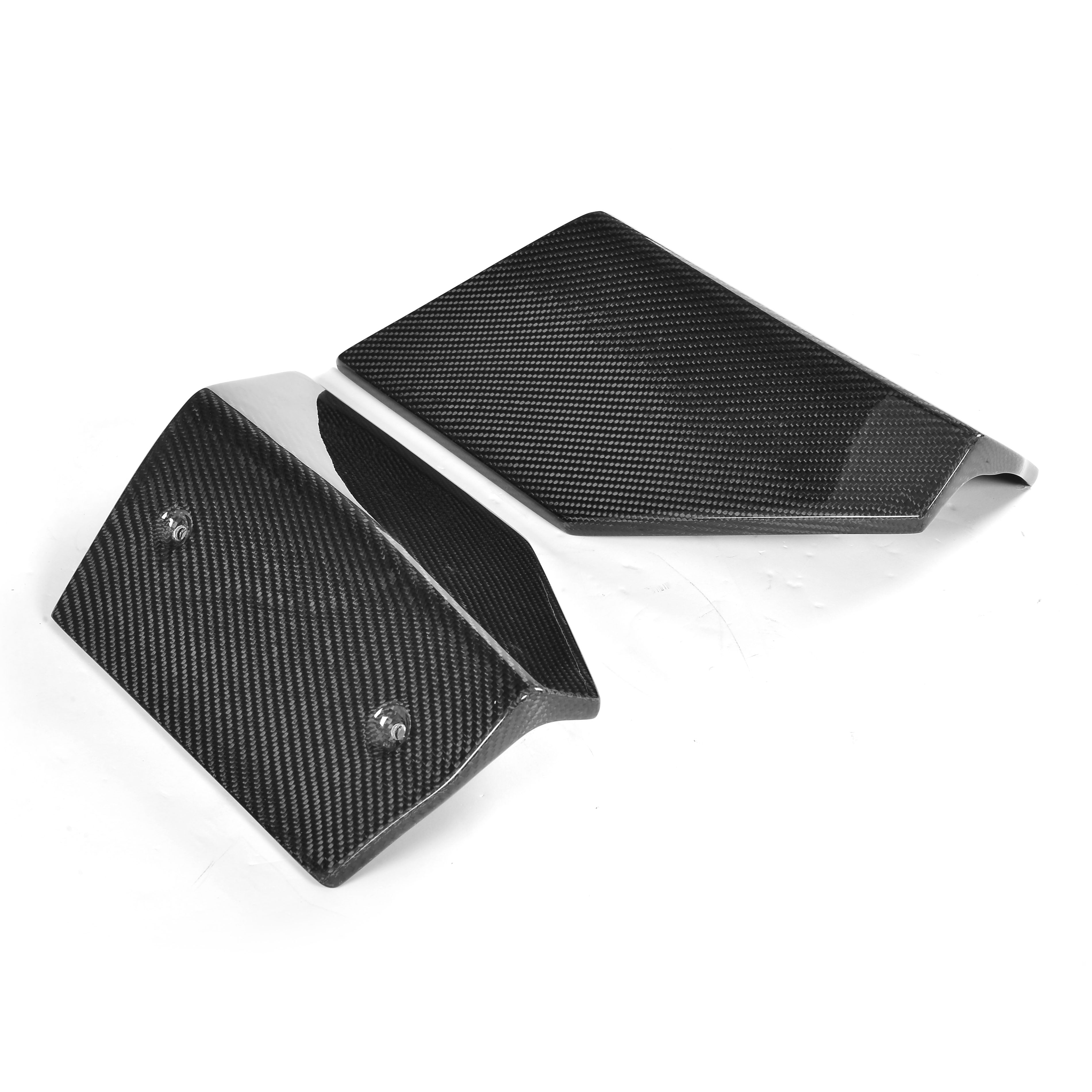 P Style Carbon Fiber REAR SPLITTER for BMW X6 F16 M tech (2014-2019)