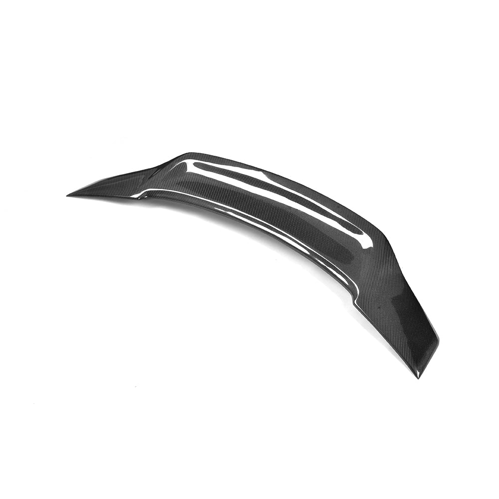 R Style Carbon Fiber Trunk Spoiler for Mercedes Benz E-Class W213, E63 AMG W213 Pre-Facelift Sedan (2016-2020)