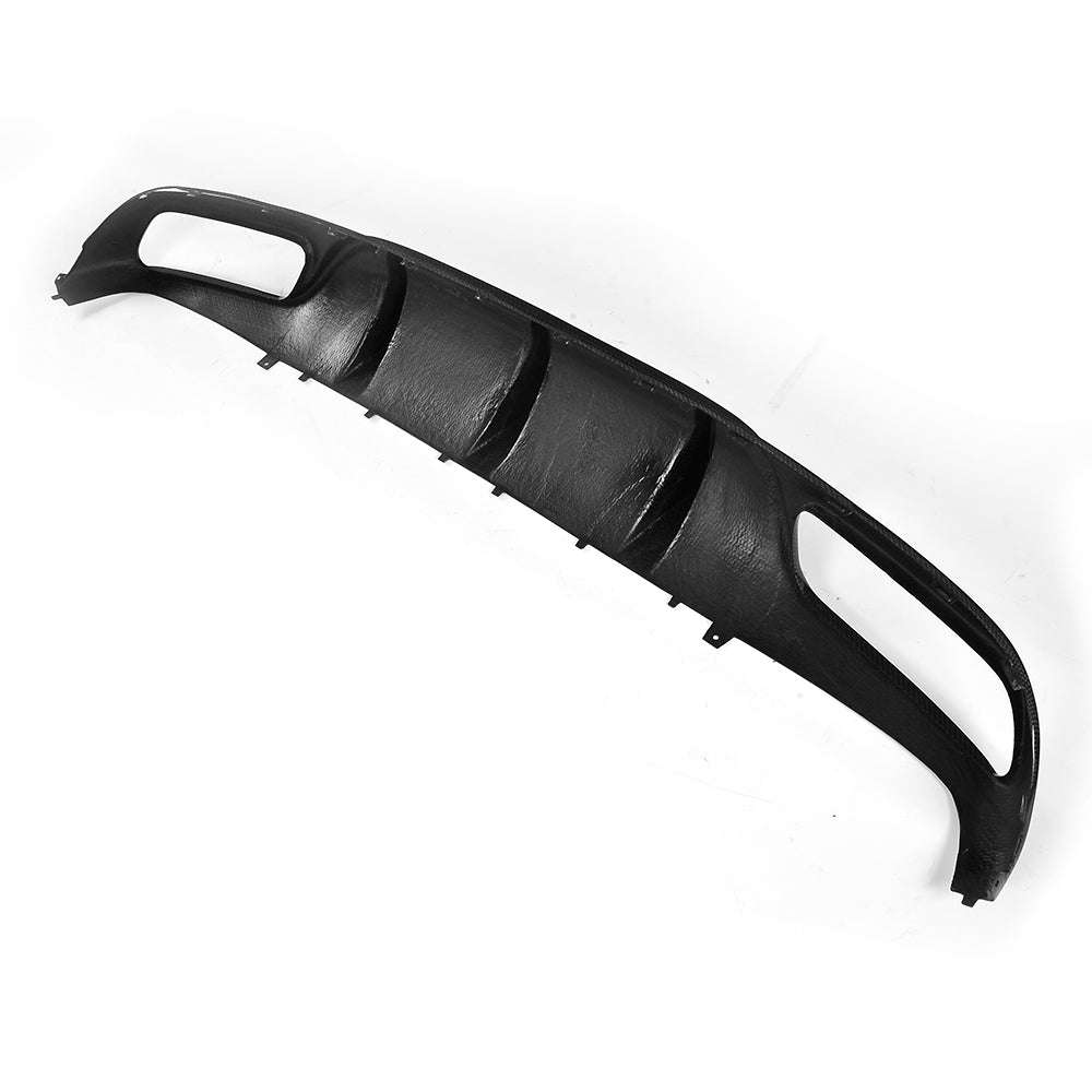 Carbon Fibe Racing Rear Bumper Diffuser Fit For Benz C Class A205 C205 C63 AMG(2014-2018)