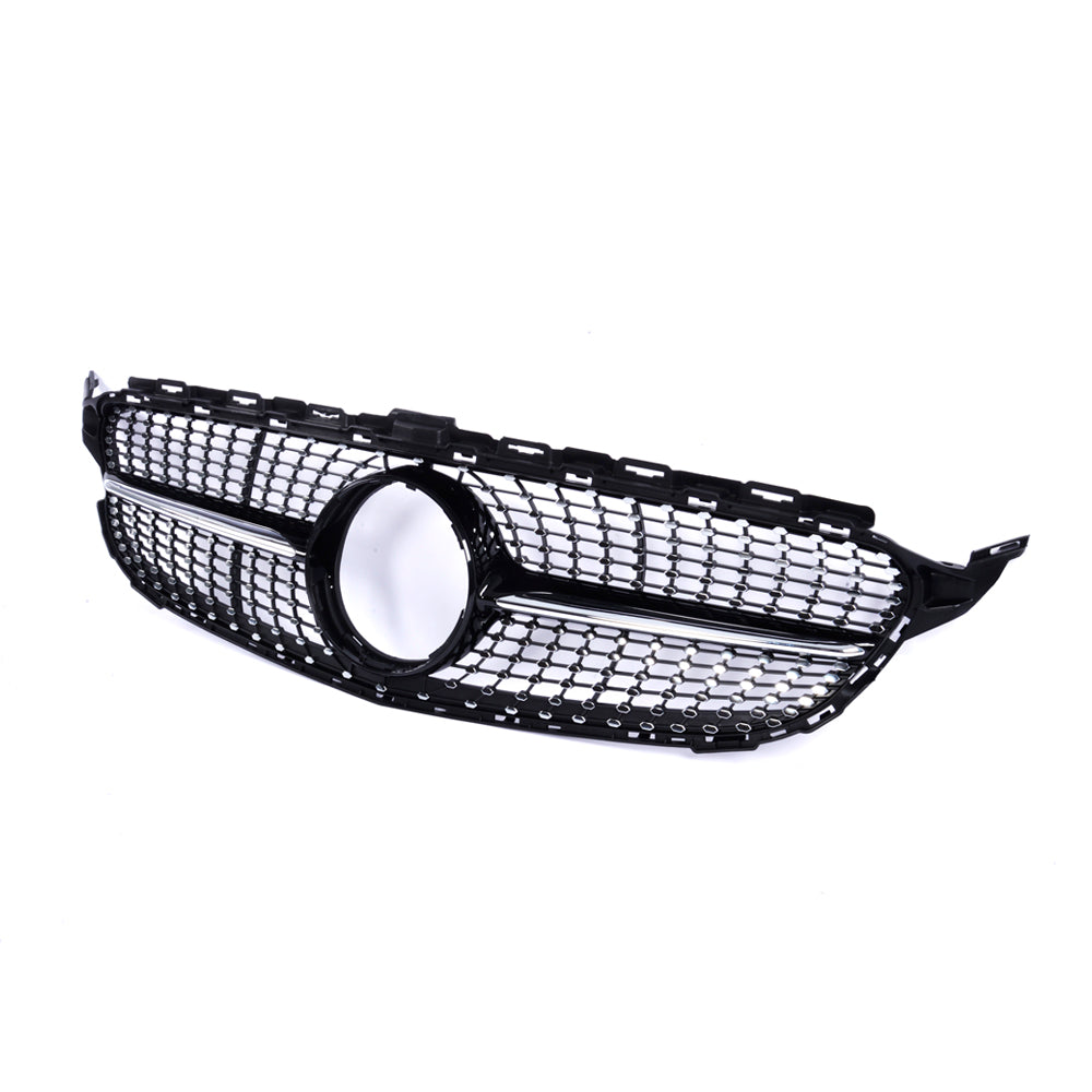 DIAMOND Front Grille For Mercedes Benz C‑Class W205 Pre‑Facelift (2014–2018)
