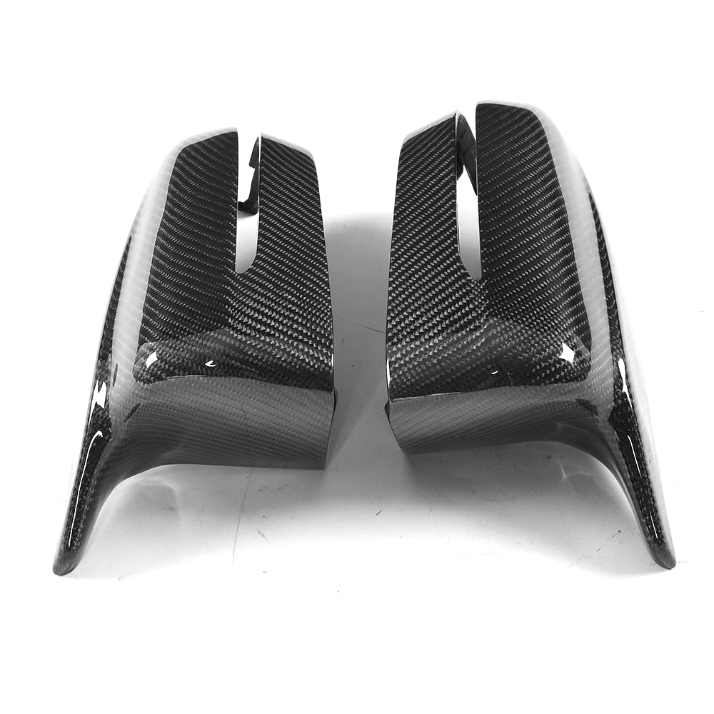 ST Style Carbon Fiber REPLACEMENT Mirror Caps for BMW 5 Series G30, G31 Pre-LCI & LCI (2017–2023)
