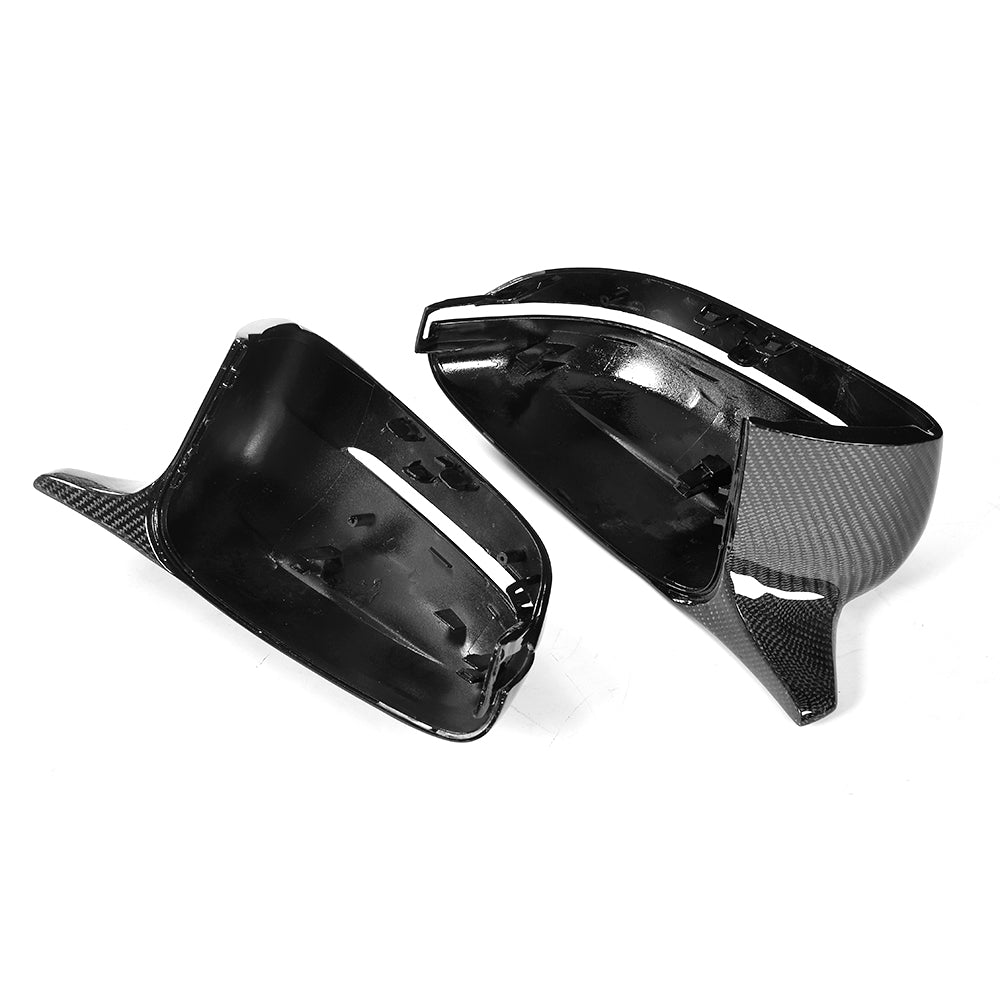 ST Style Carbon Fiber REPLACEMENT Mirror Caps for BMW 5 Series G30, G31 Pre-LCI & LCI (2017–2023)