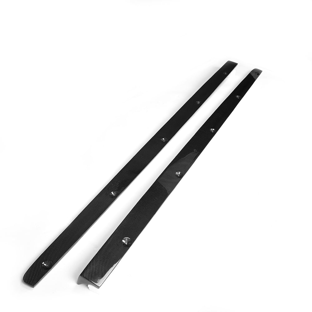 JC Style Carbon Fiber Side Skirts for Mercedes Benz C‑Class W205 Sport (2014-2021)