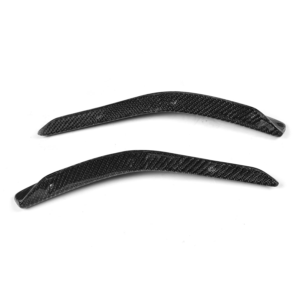 ST Style Carbon Fiber Front Splitters for Mercedes-Benz GLA 45 AMG & GLA X156 Facelift (2017–2019)