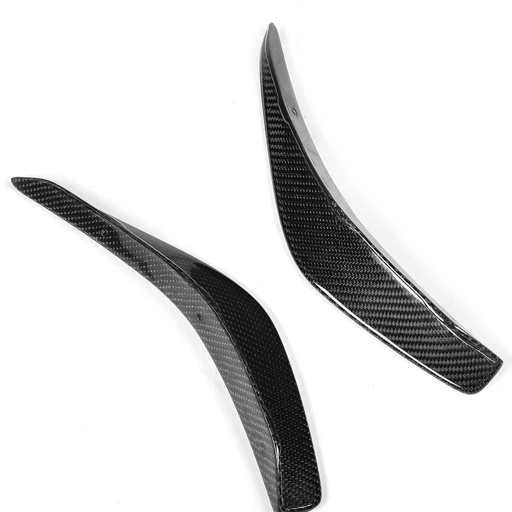 ST Style Carbon Fiber Front Splitters for Mercedes-Benz GLA 45 AMG & GLA X156 Facelift (2017–2019)