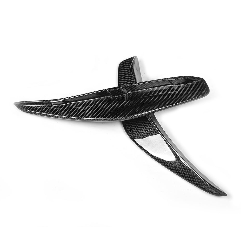 ST Style Carbon Fiber Front Splitters for Mercedes-Benz GLA 45 AMG & GLA X156 Facelift (2017–2019)