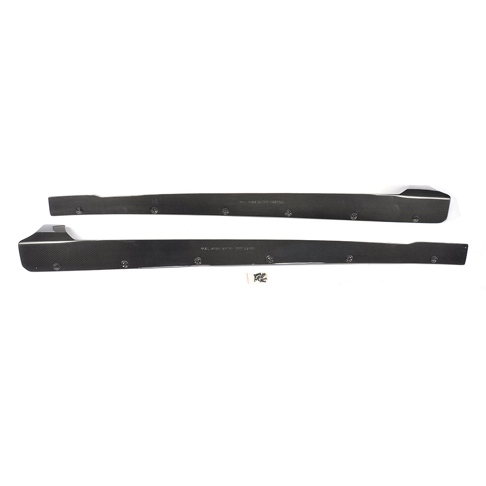 ML Style Carbon Fiber Side Skirts For Audi R8 Type 42 Pre-LCI & LCI (207–2015)