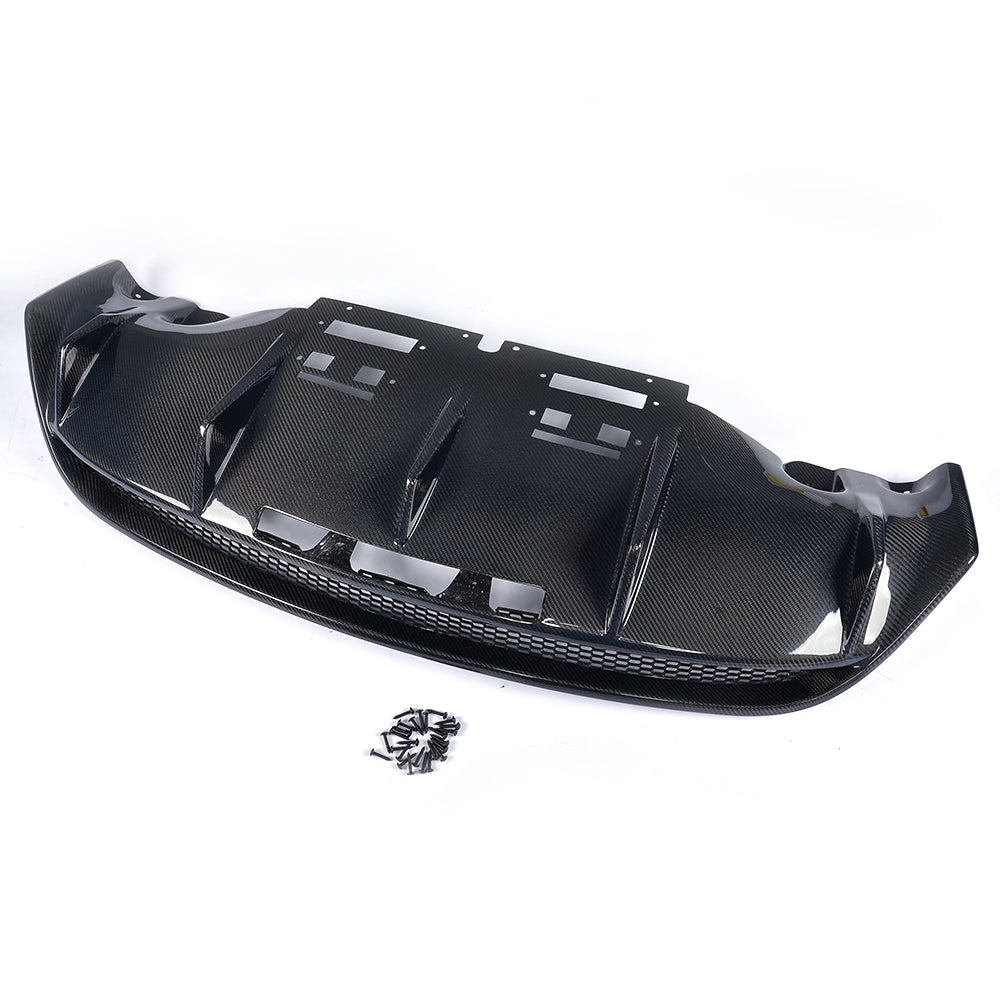 ML Style Carbon Fiber Rear Diffuser for Audi R8 Type 42 LCI (2013–2015)
