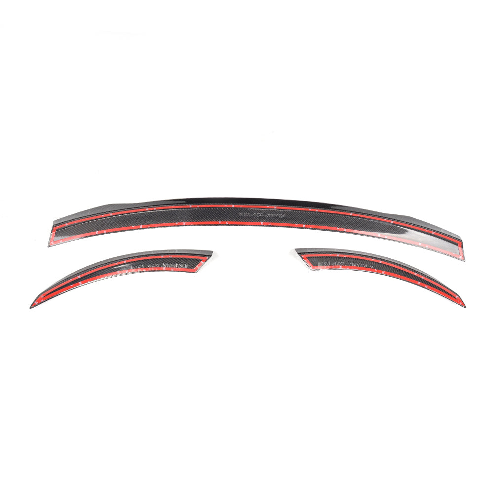Carbon Fiber Spoiler for Audi TT RS MK3 8S Pre-LCI(2017-2019)/ TT/TTS MK3 8S Pre-LCI(2015-2018)