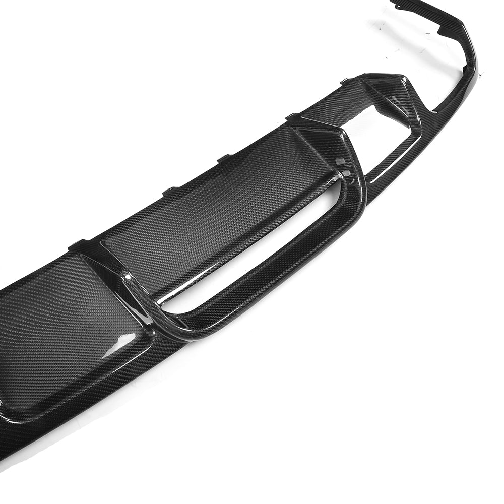 Barbus Style Carbon Fiber Rear Diffuser for Mercedes-Benz CLS C218 Facelift (2015–2017)