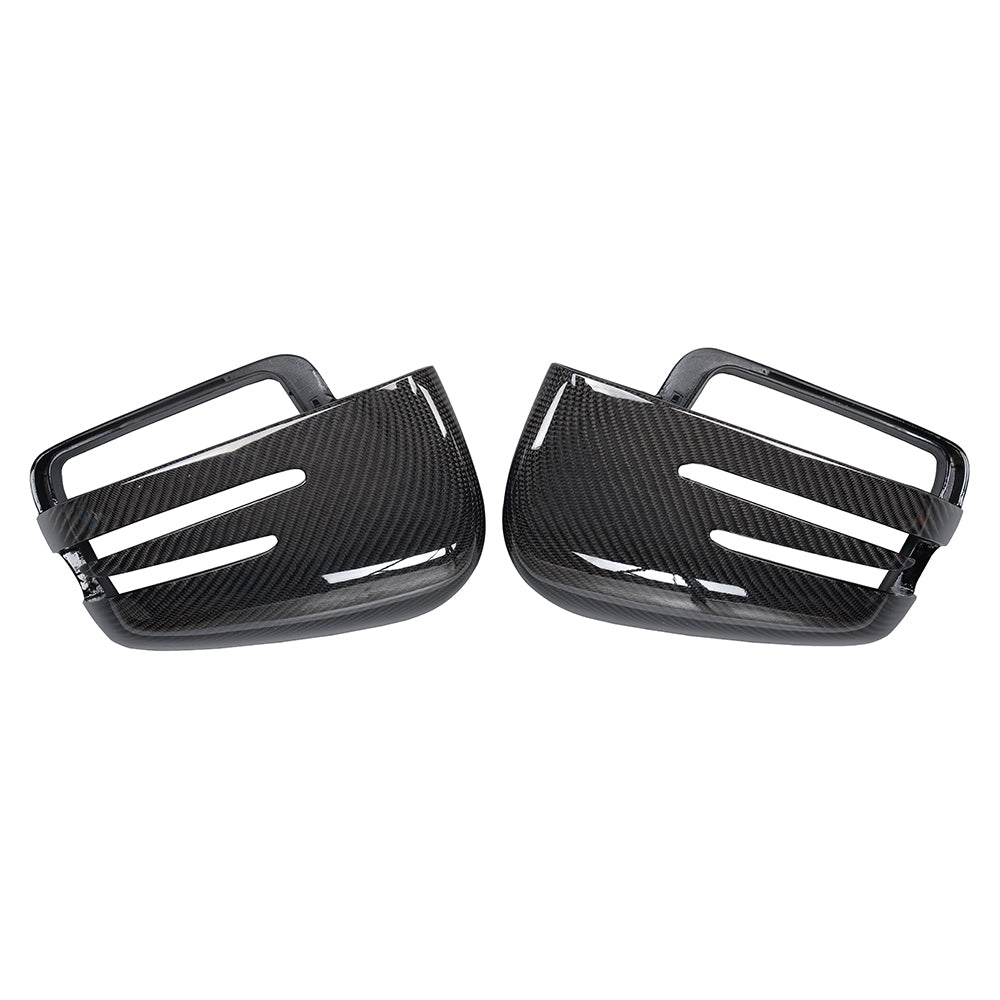 ST Style Carbon Fiber Mirror Caps For Mercedes-Benz R/ML/GLE/GLS/G Class