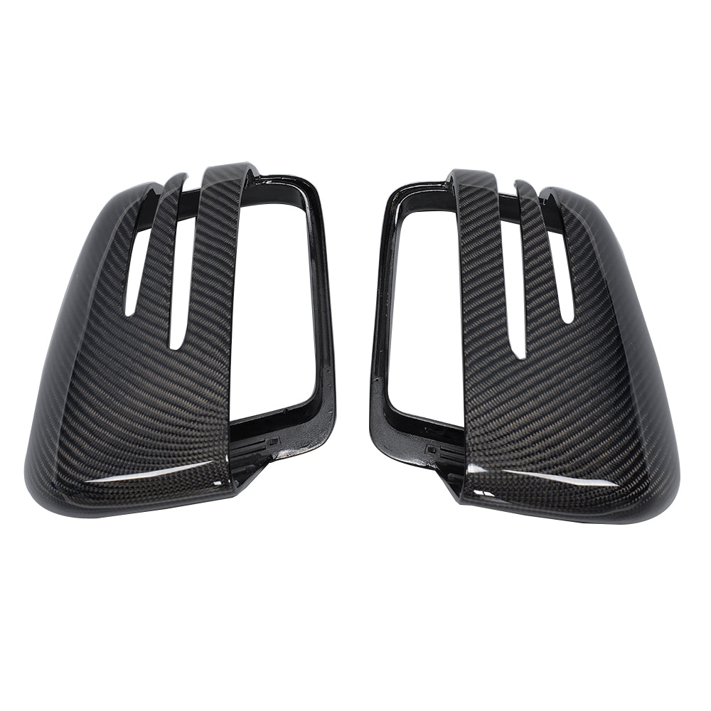 ST Style Carbon Fiber Mirror Caps For Mercedes-Benz R/ML/GLE/GLS/G Class