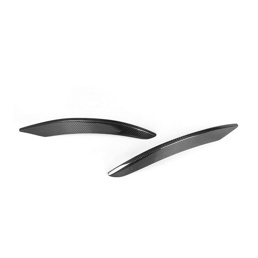 ST Style Carbon Fiber Fog Lamp Covers for Mercedes Benz CLA C117 Pre‑Facelift (2013–2016)