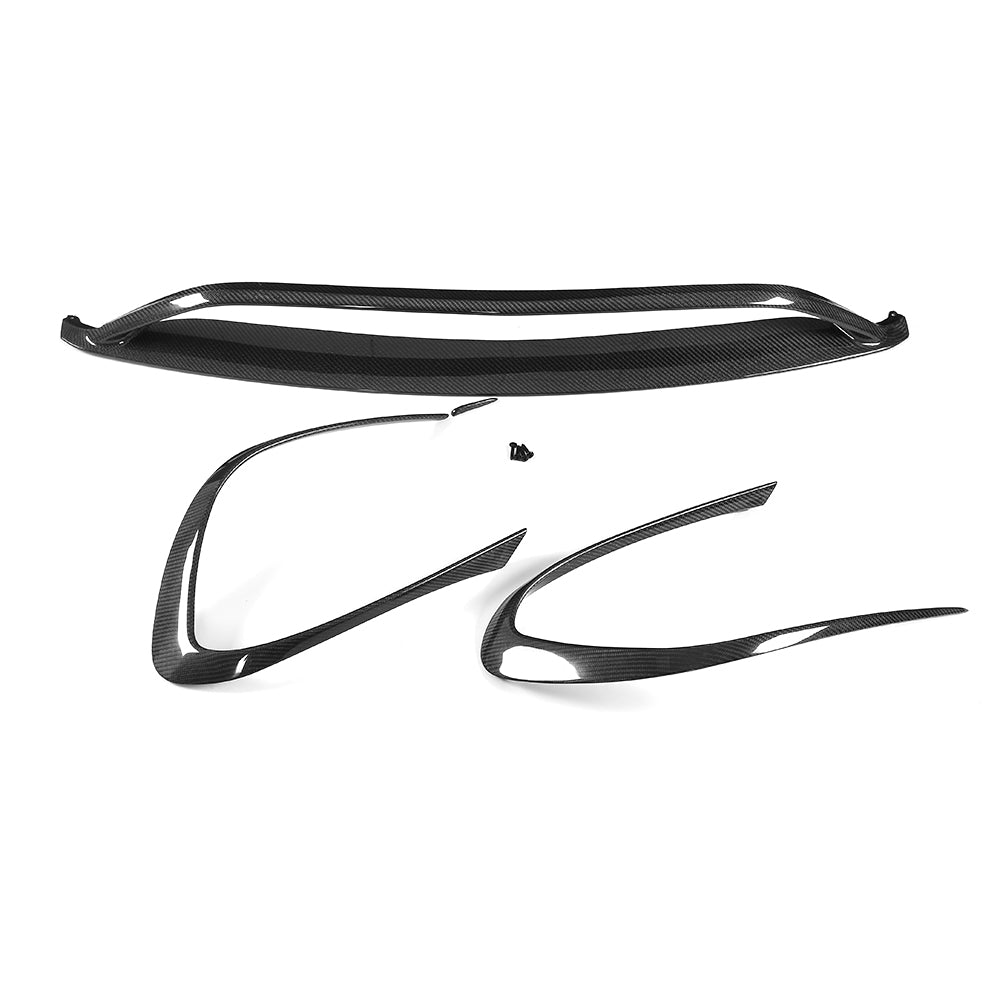 ST Style Carbon Fiber Front Lip for Mercedes Benz CLA C117 Sport Facelift (2017–2019)