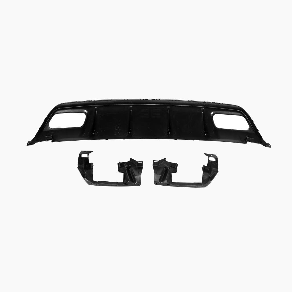 Gloss Black Rear Diffuser for MERCEDES-BENZ A45 AMG W176 Facelift Hatchback (2016–2018) Back
