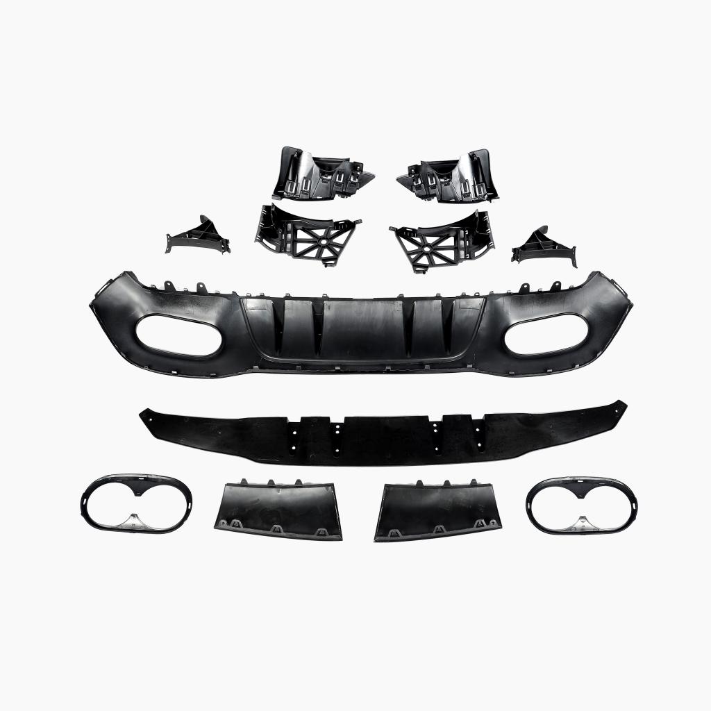 Gloss Black Rear Diffuser for MERCEDES-BENZ A45 AMG W177 Sedan back review