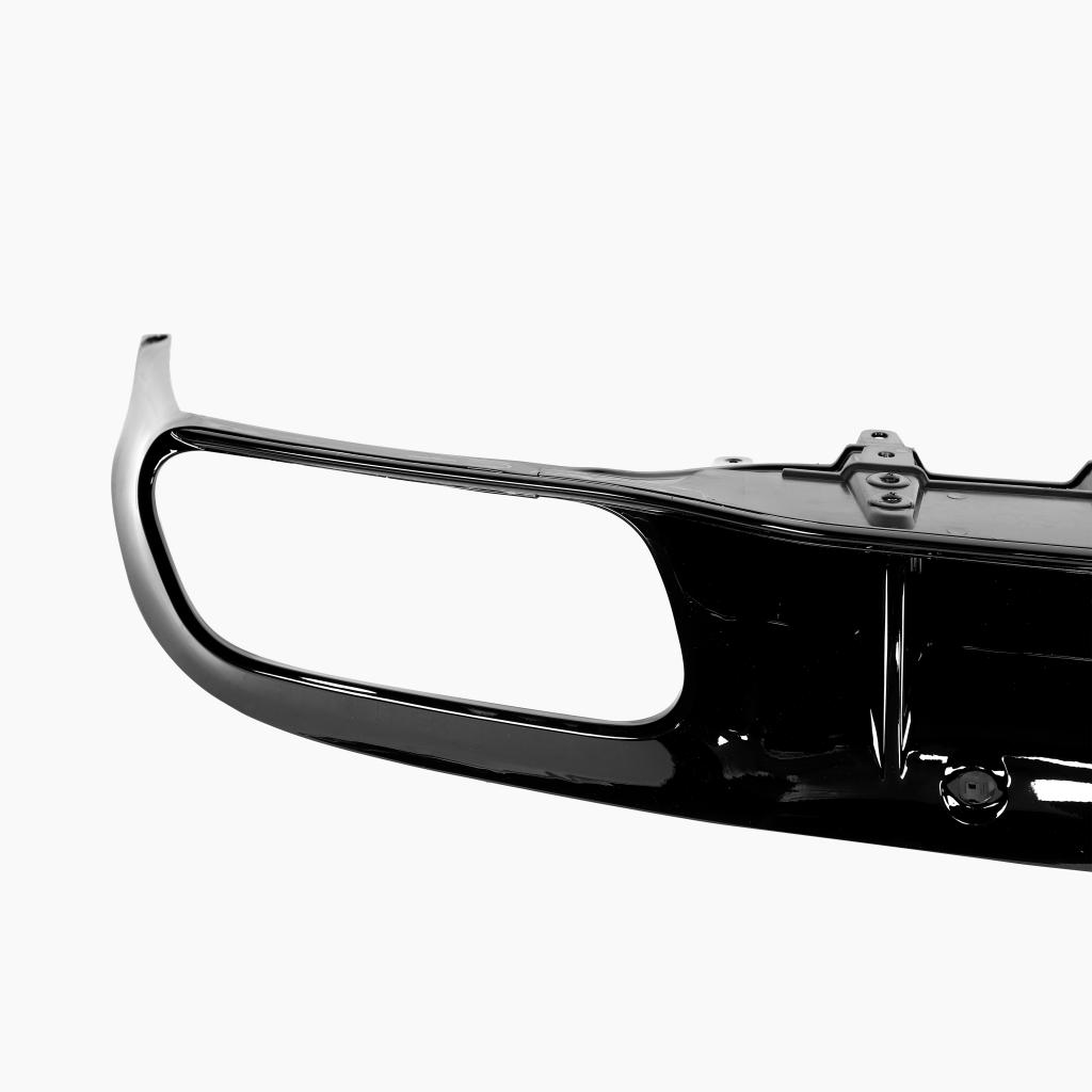 Gloss Black Rear Diffuser for MERCEDES-BENZ C63 AMG W205 Coupe (2015-2021) detail view