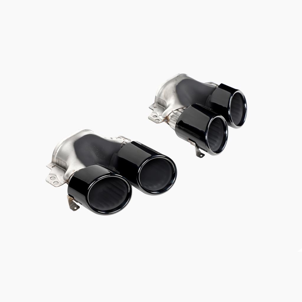 Gloss Black Rear Diffuser with Black Tail Pipe for MERCEDES-BENZ E-Class E53 W214 (2024+) Tail Pipe