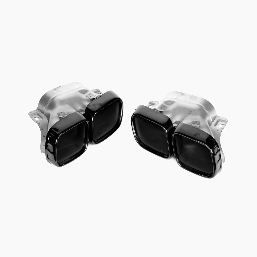 Gloss Black Rear Diffuser with Black Tips for MERCEDES-BENZ C63 AMG W206 Sedan (2023+) Tips