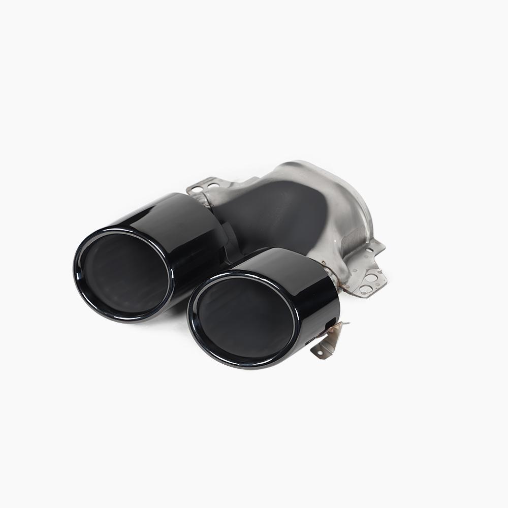 Gloss Black Tail Pipe for MERCEDES-BENZ A-Class W177 A35 A45 Hatchback (2018+) Detail