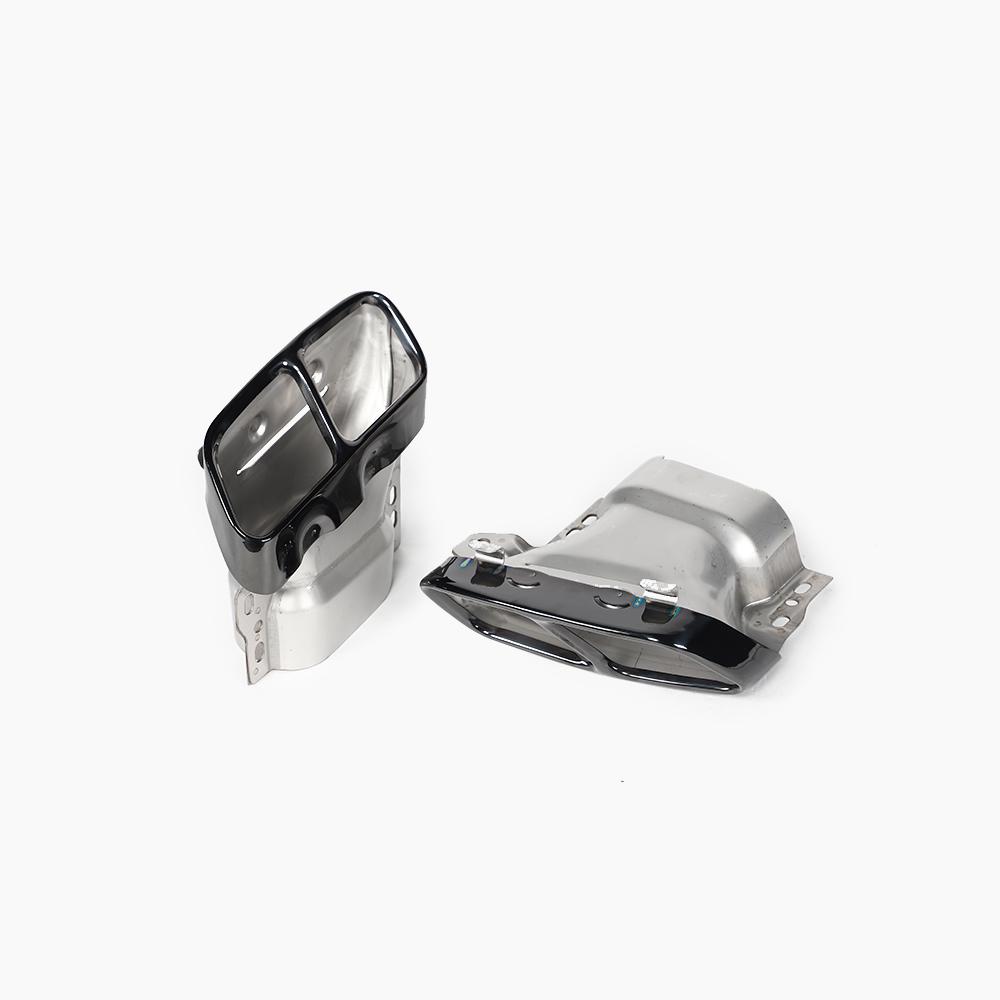 Gloss Black Tail Pipe forMERCEDES-BENZ A45 AMG W176 Hatchback 2013-2018