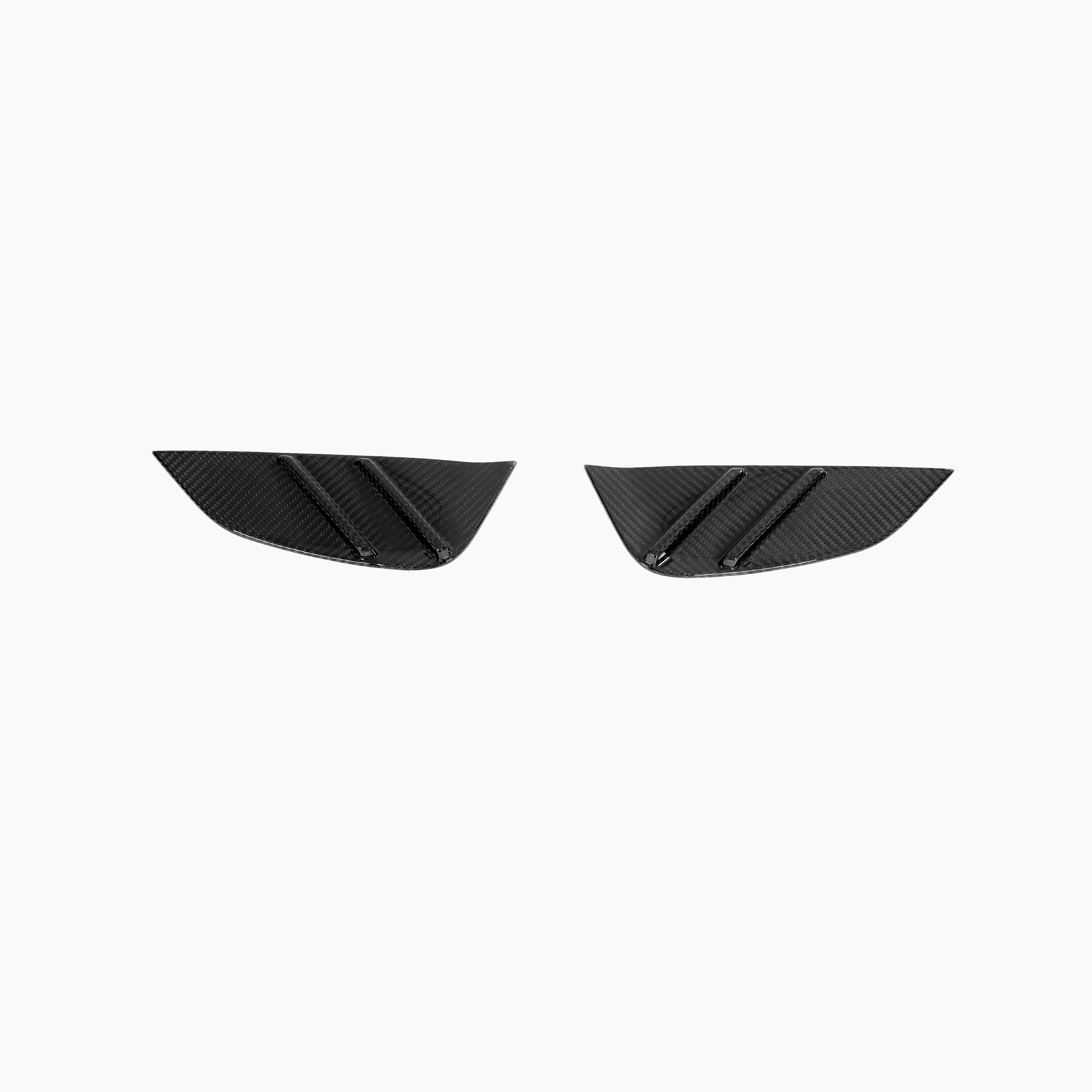 BMW M3 G80/G81 ST Style Carbon Fiber Fender Air Vents - front view