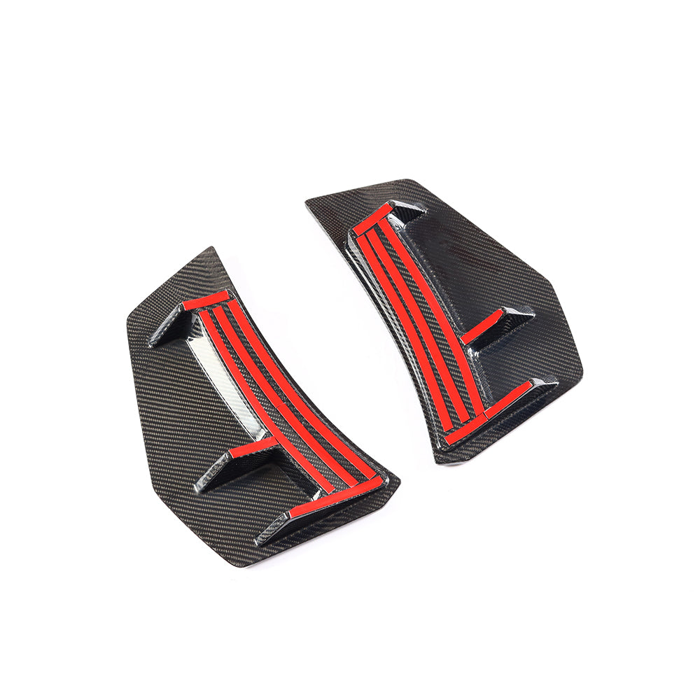 ST Style Carbon Fiber Rear Splitters For Audi R8 4S Pre‑LCI (2016–2018)