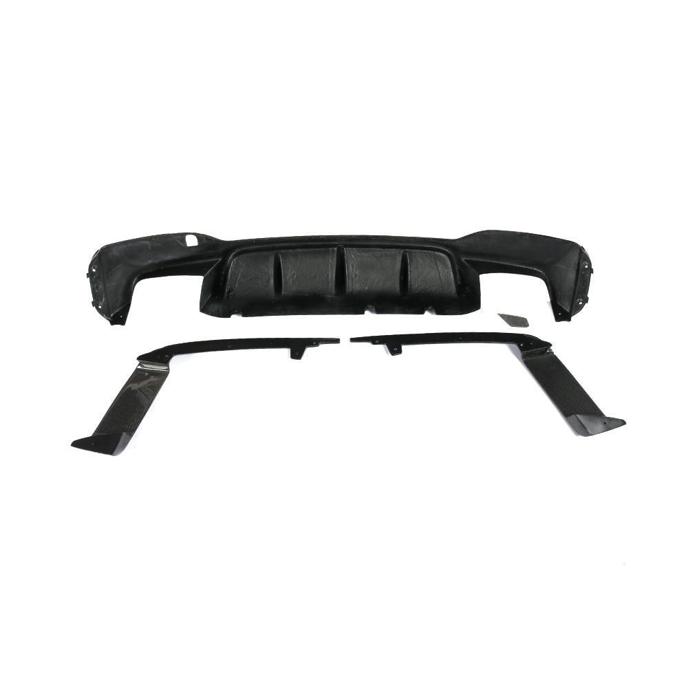 ST Style Carbon Fiber Rear Diffuser for BMW 5 Series G30/G31 Pre-LCI M Sport (2017–2020)
