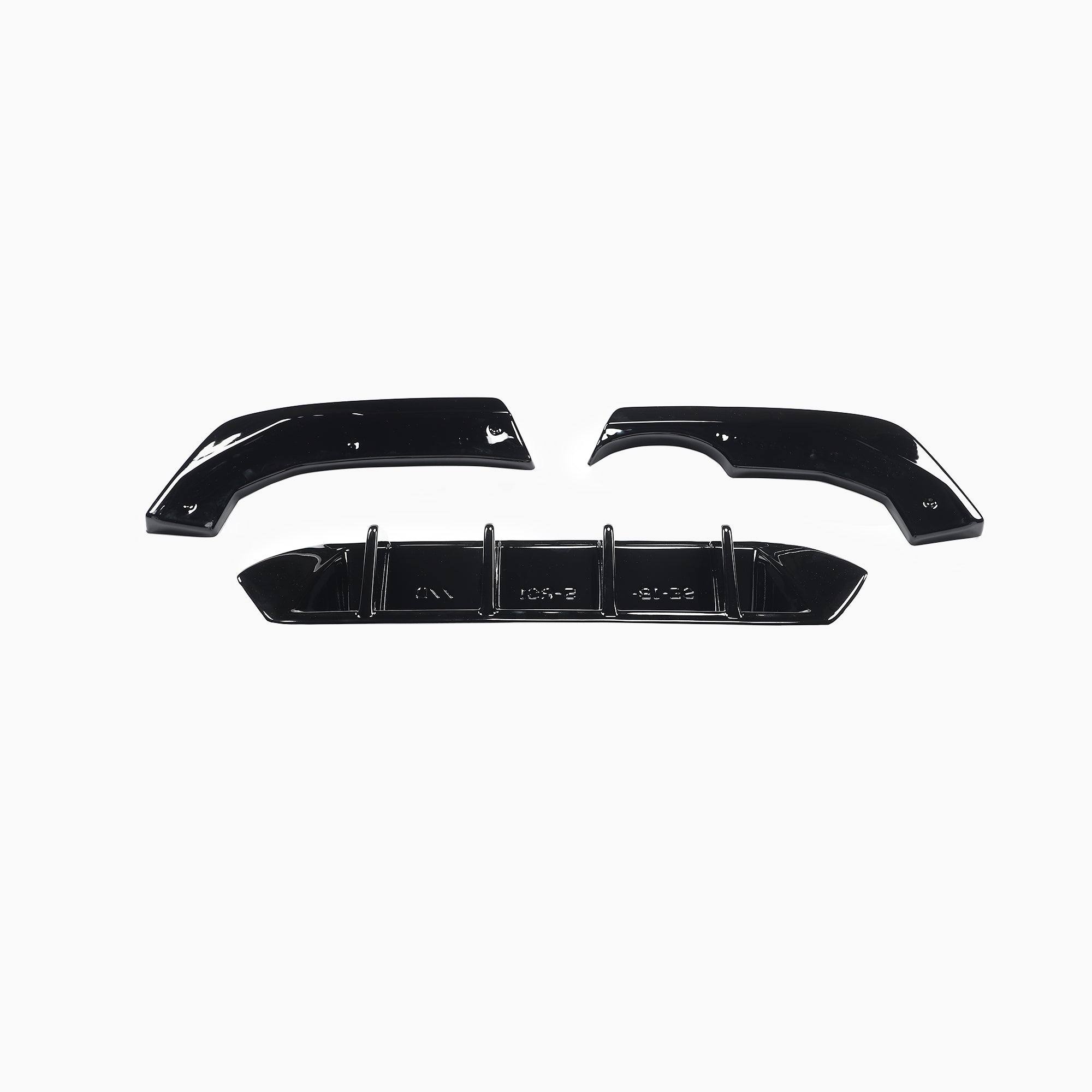 Gloss Black Rear Diffuser For Volkswagen SEAT IBIZA MK5(2017-present)