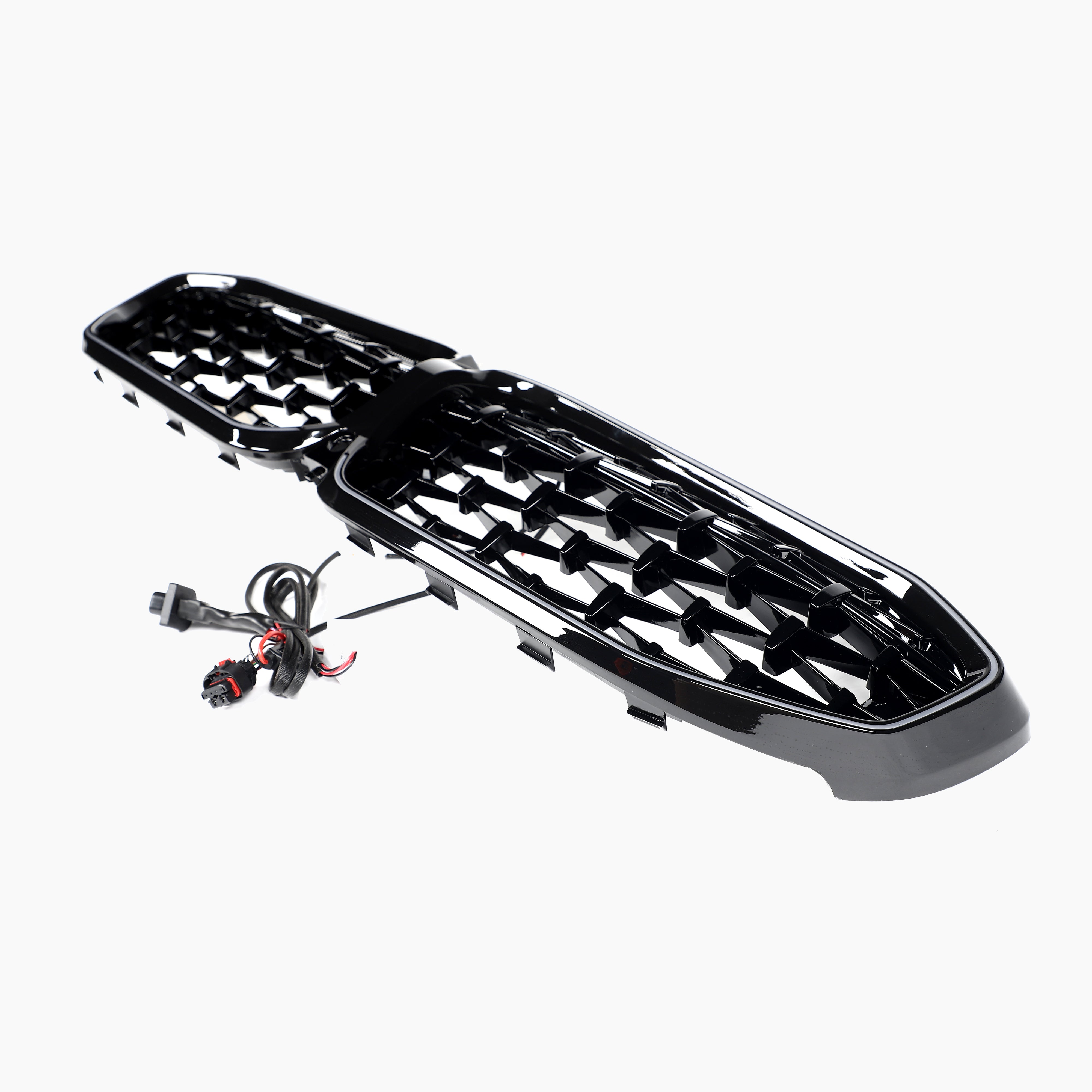 Gloss Black LED Diamond Grill for BMW 3 Series G20 Pre-LCI(2019-2022)