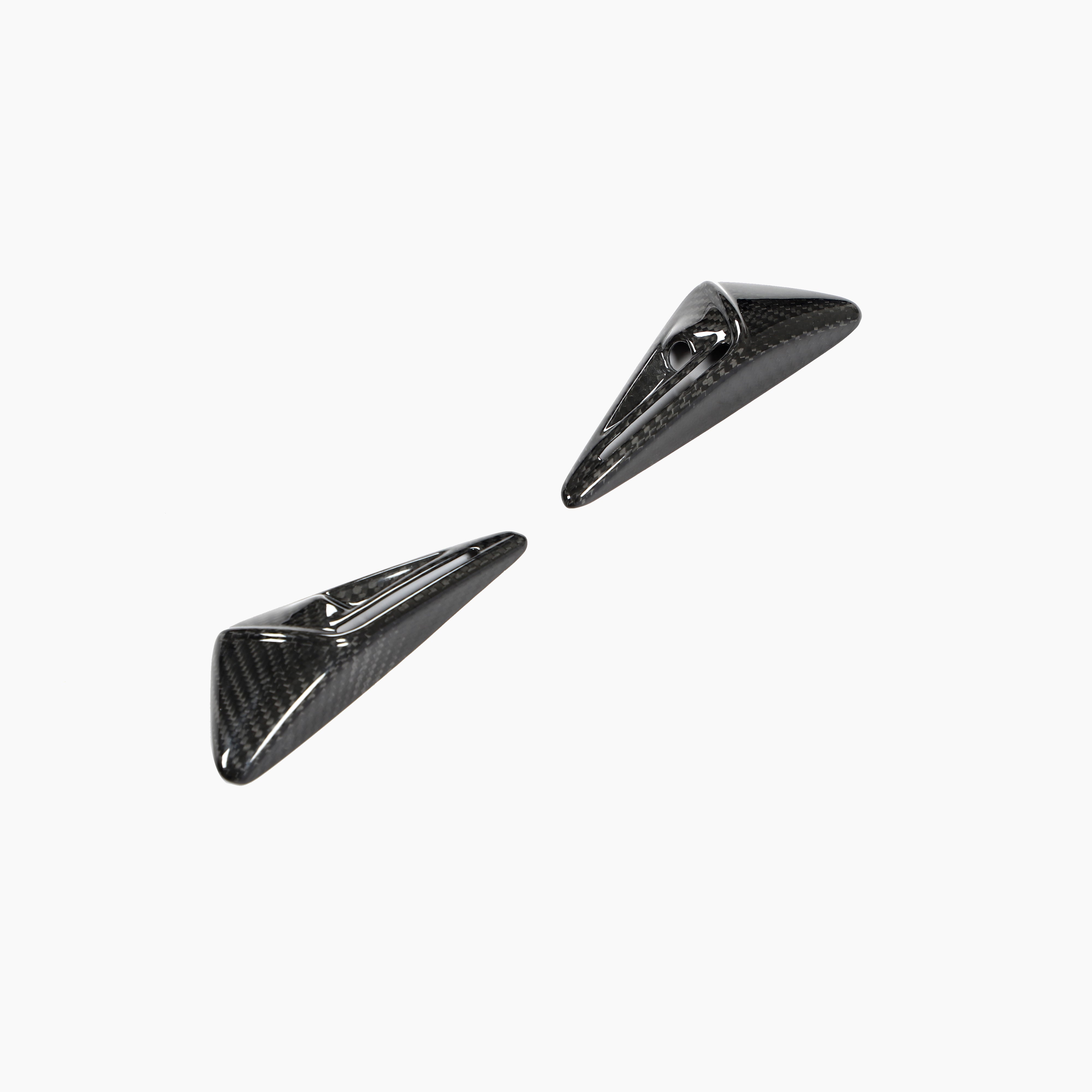 Tesla Model 3/Model Y 2020-2023 Side Fender Camera Vent Cover Trim Carbon Fiber