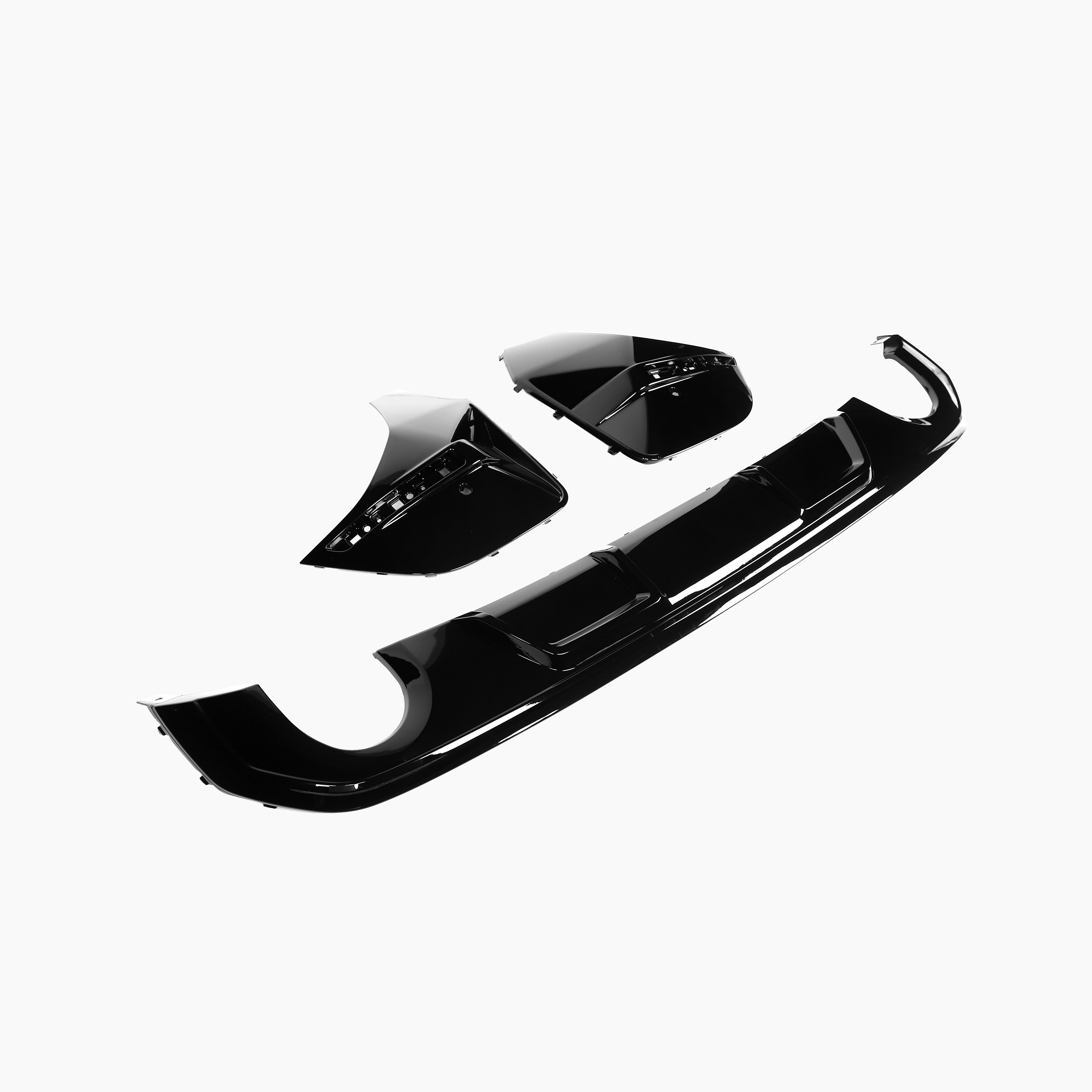 MP Style Gloss Black Diffuser for BMW 4 Series Gran G26(2021+)(Single Single Out)