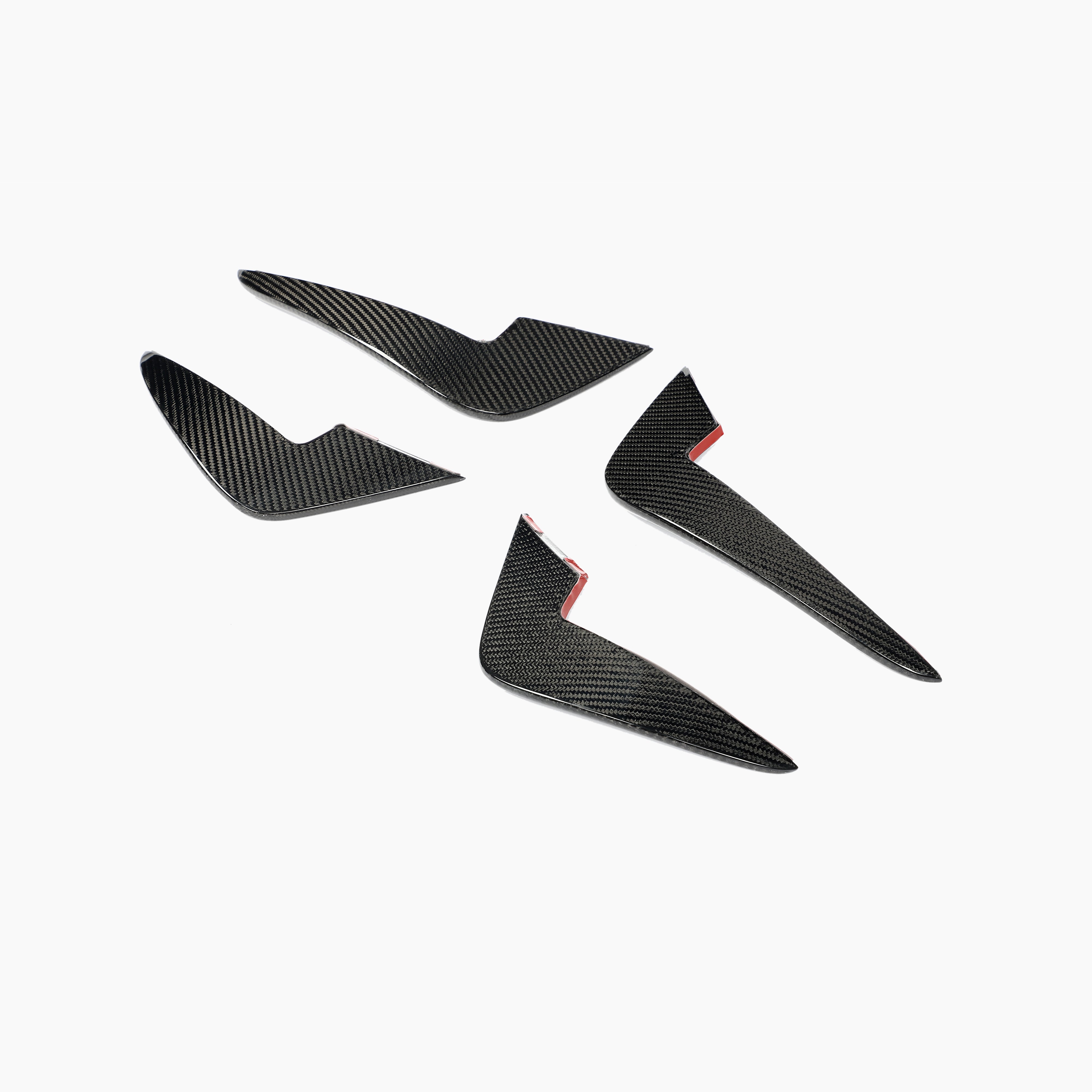 AC Style Carbon Fiber Front Canards for BMW M2 F87 (2016-2018)