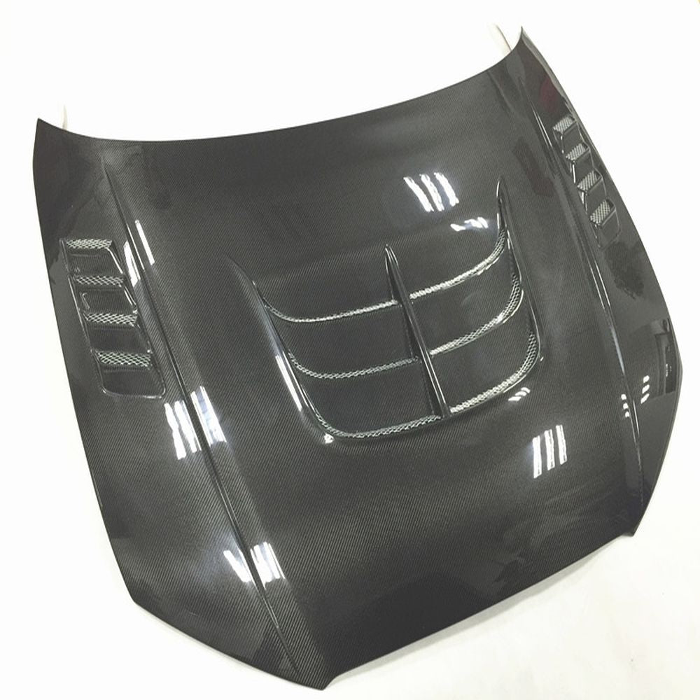 RS Style Carbon Fiber Engine Hood Cover for Audi A3/S3 8V Pre-LCI (2012-2016)