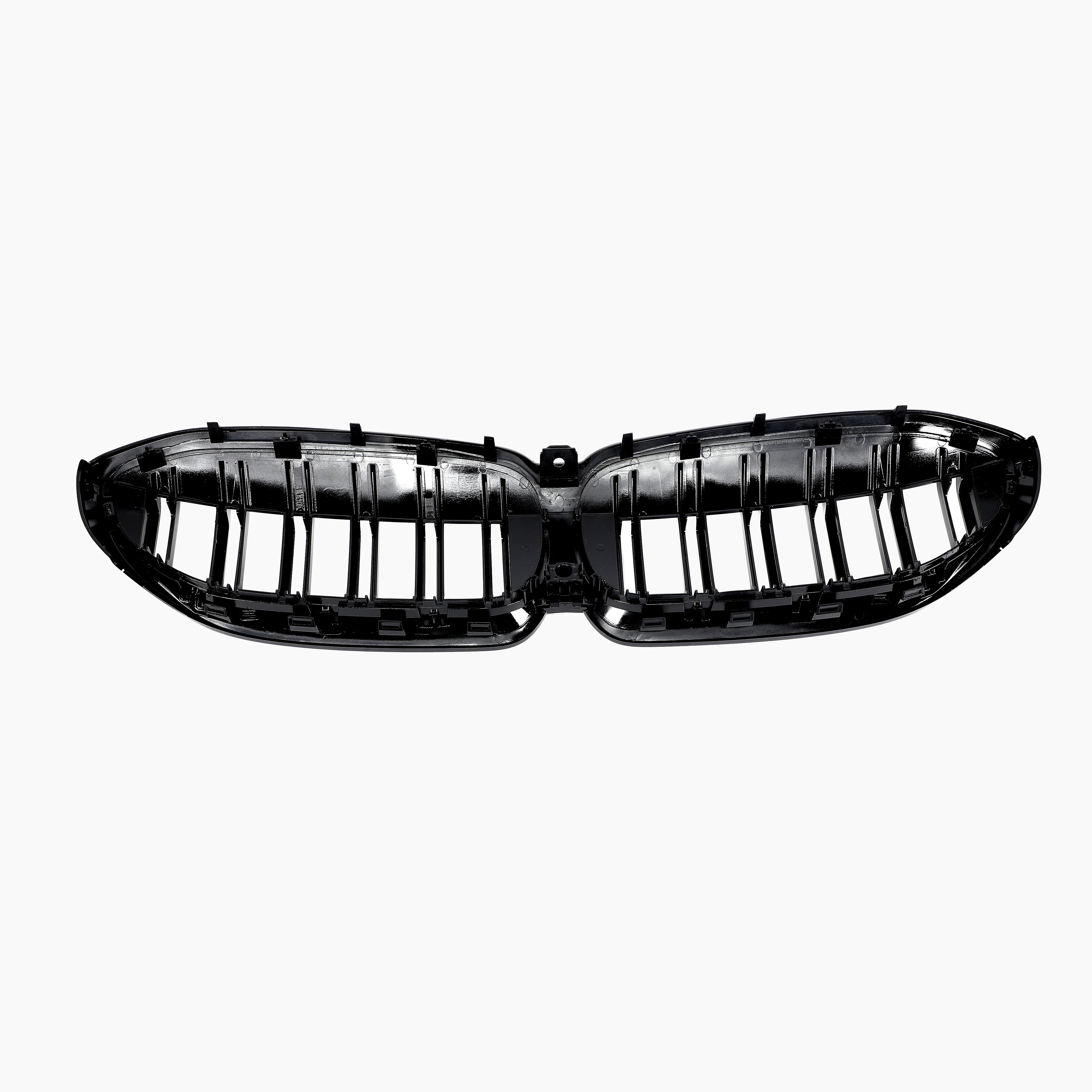 Dual Slat Gloss Black Grill For BMW 3 Series G20(2019–present)