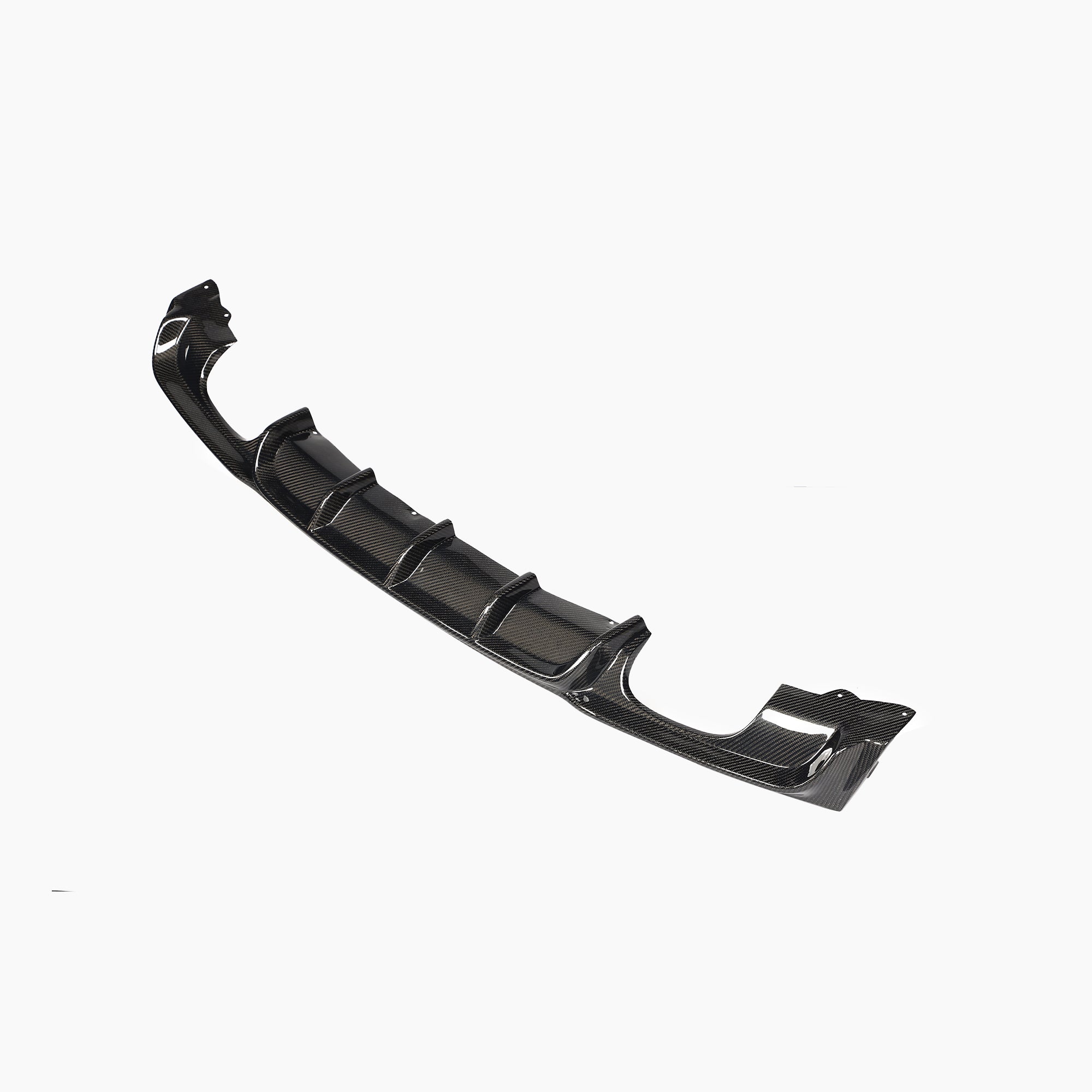 ST Style Carbon Fiber Rear Diffuser for BMW 3 Series F30 M Sport (2012-2019) Quad Muffler Twin Outlet