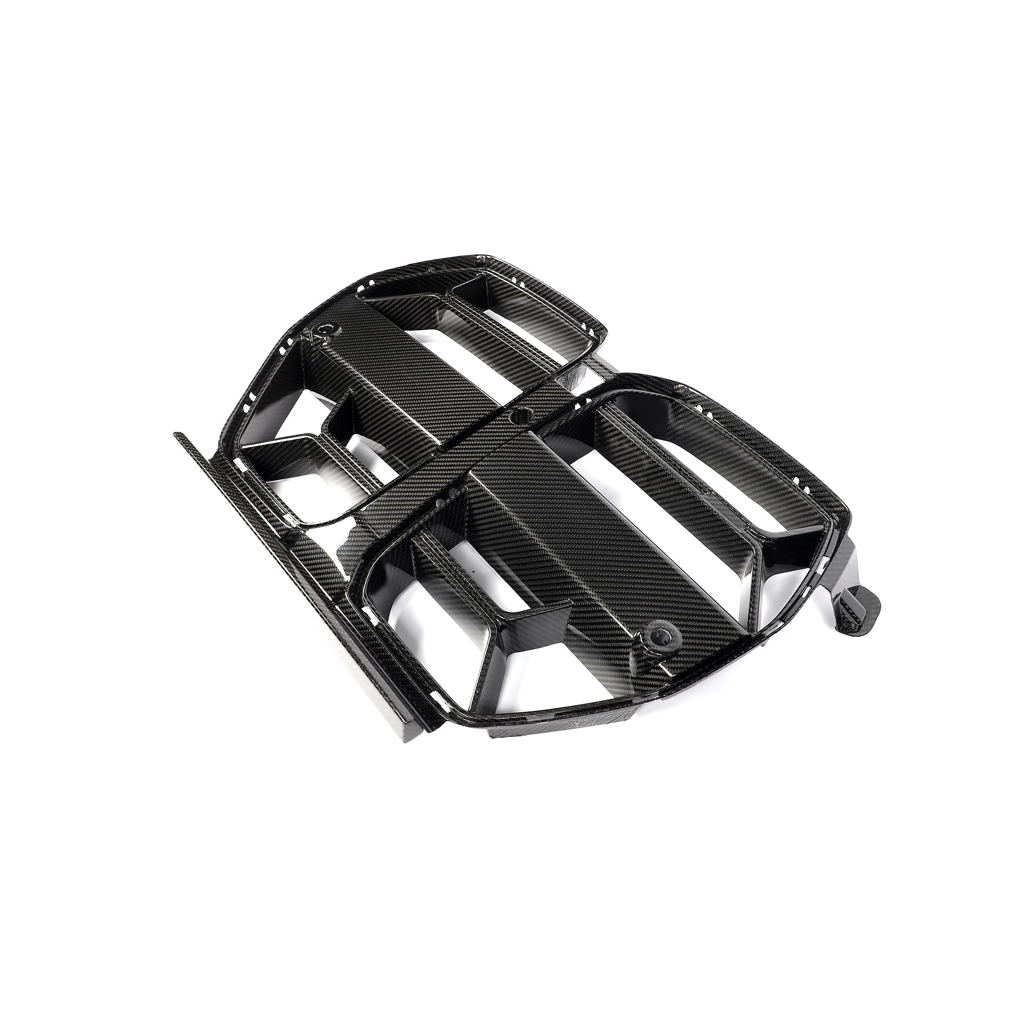 CSL Style Carbon Fiber Front Grille Without ACC for BMW M3 G80/G81 M4 G82/G83 (2021+)