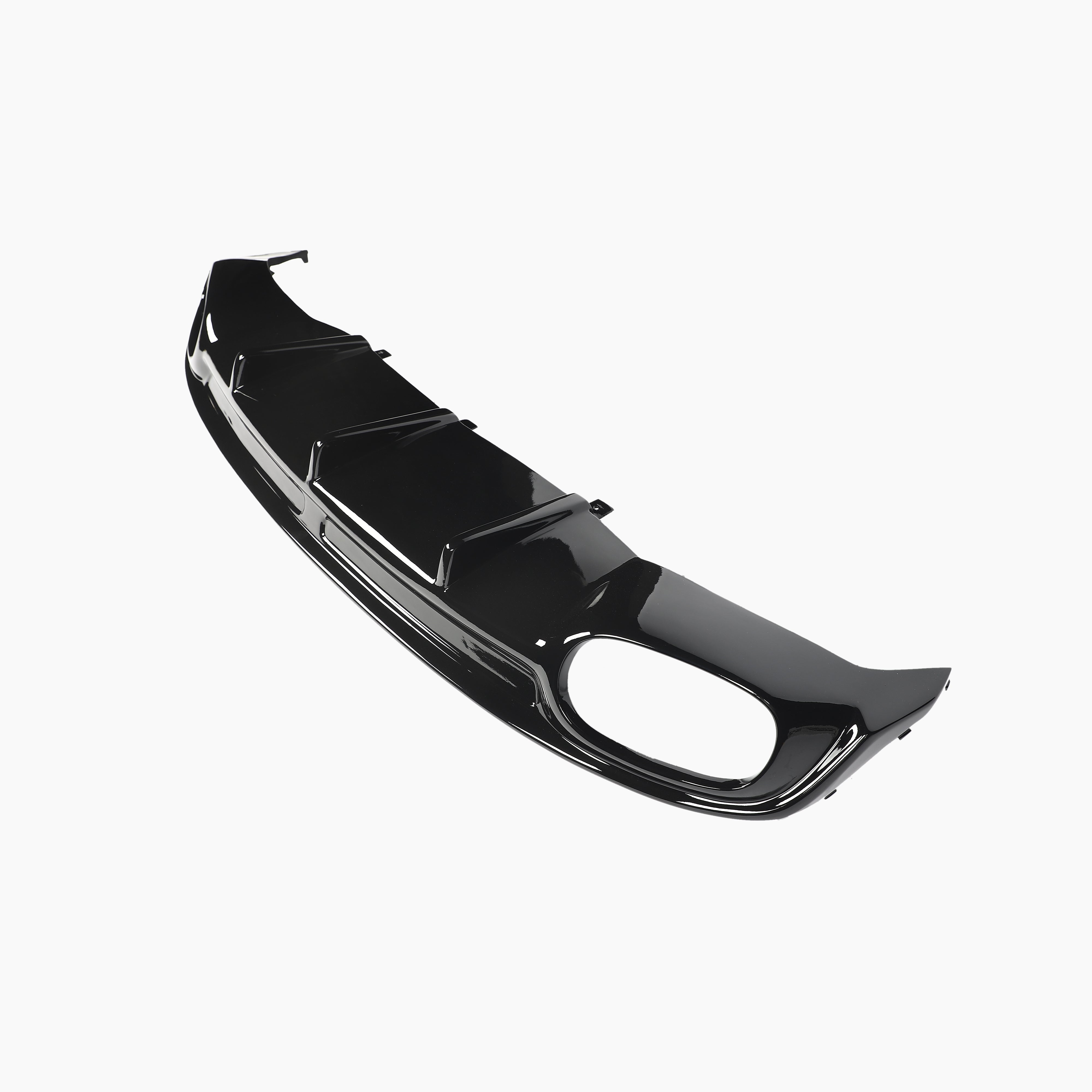 ST Style Gloss Black Rear Diffuser for Audi A7 / S7 C7 Pre-LCI (2010-2014)