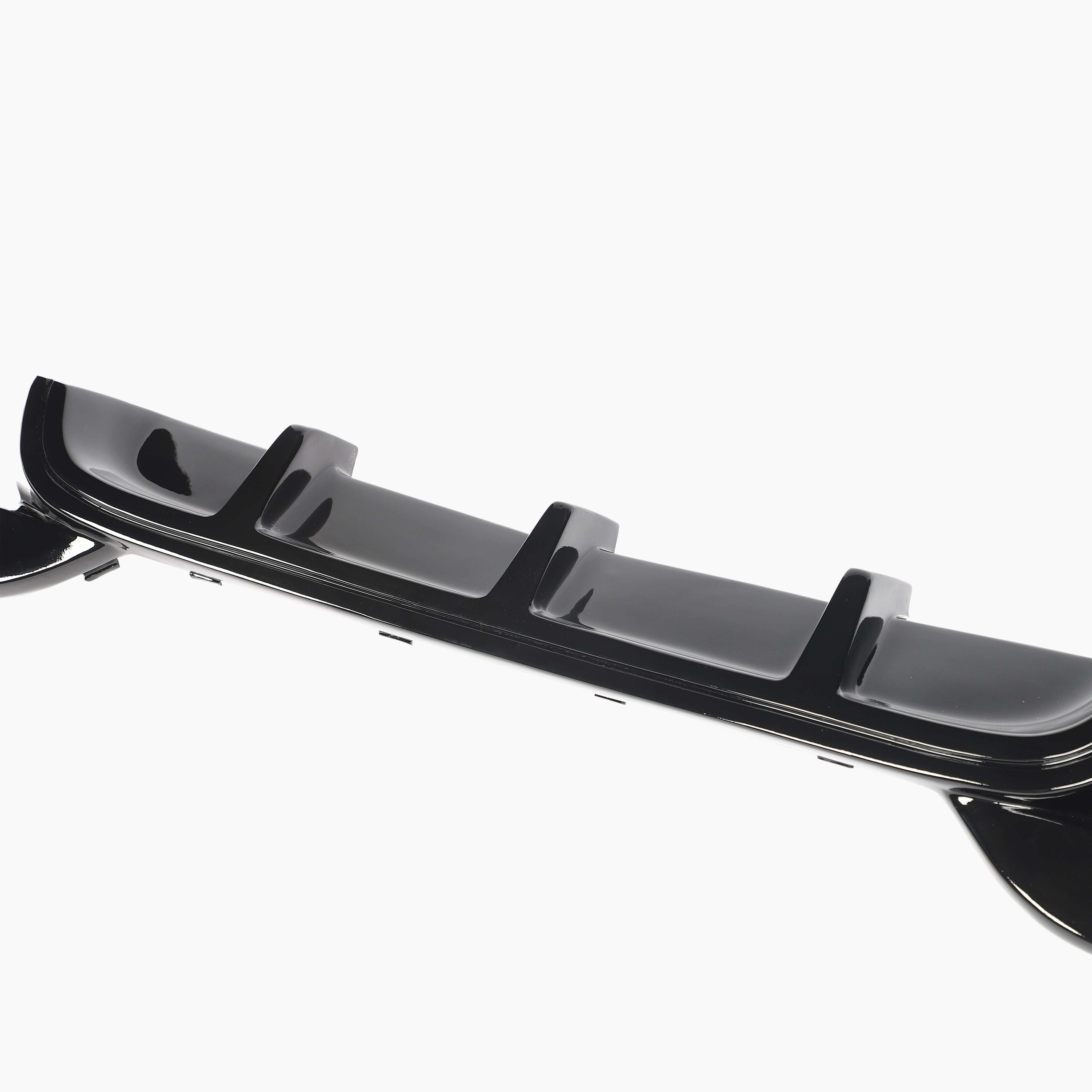 JC Style Gloss Black Rear Diffuser for BMW 6 Series, M6 F06/F12/F13 (2011-2018)