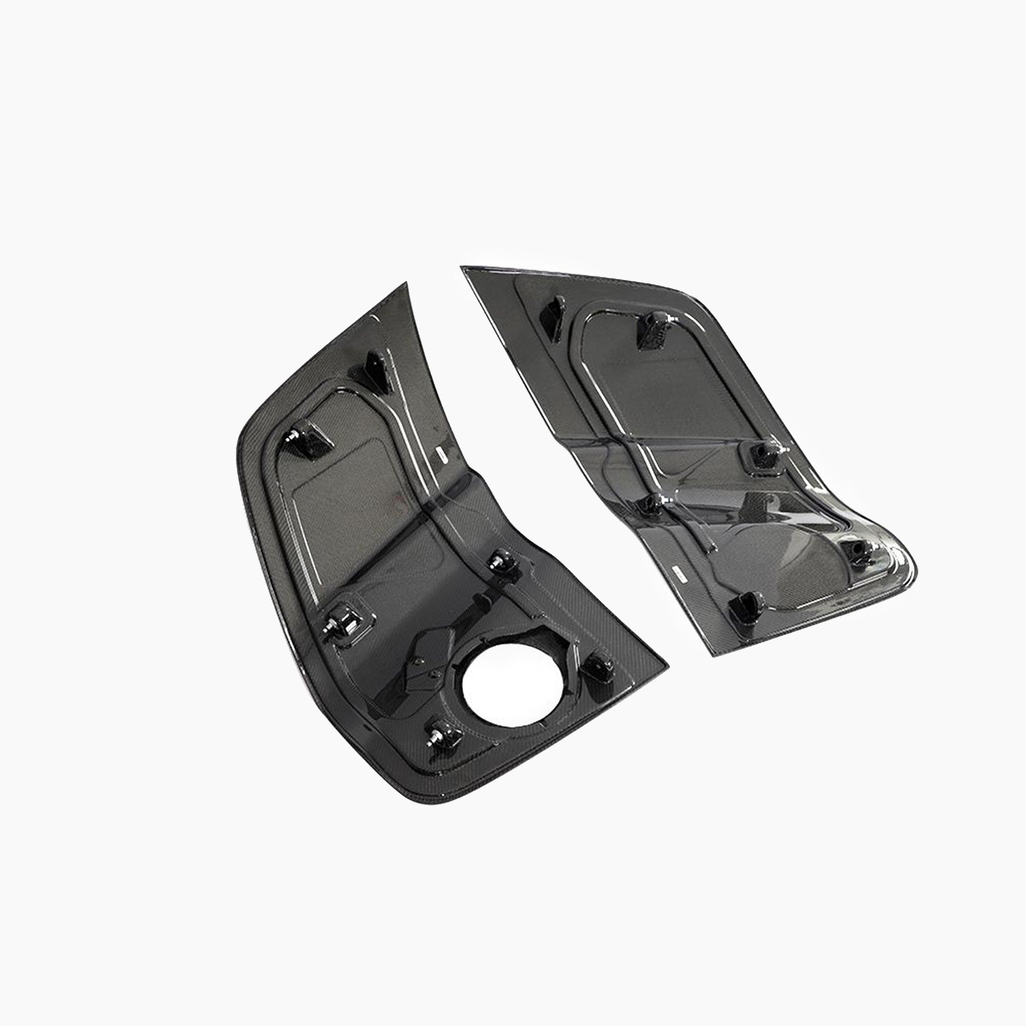 Carbon Fiber Door Blade Fenders For Audi R8 Type 42 Pre‑LCI &LCI (2007-2015)