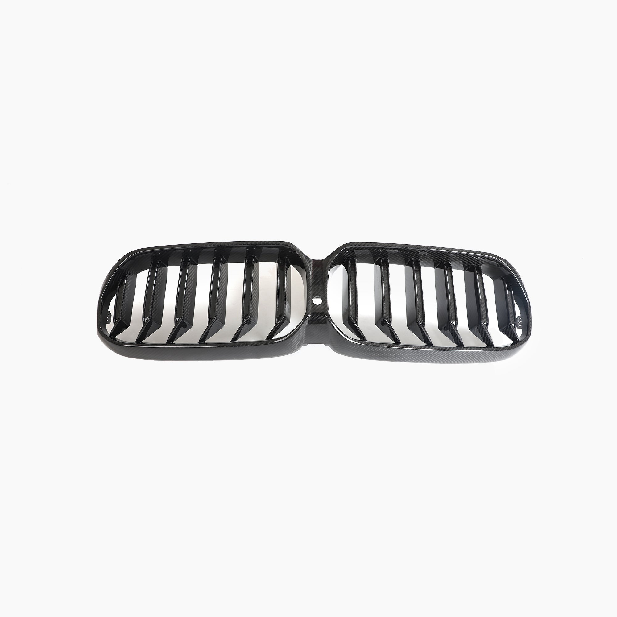 ST Style Carbon Fiber Dual Slat Front Grille for BMW 5 Series G30 G31, F90 M5 LCI (2020–2023)