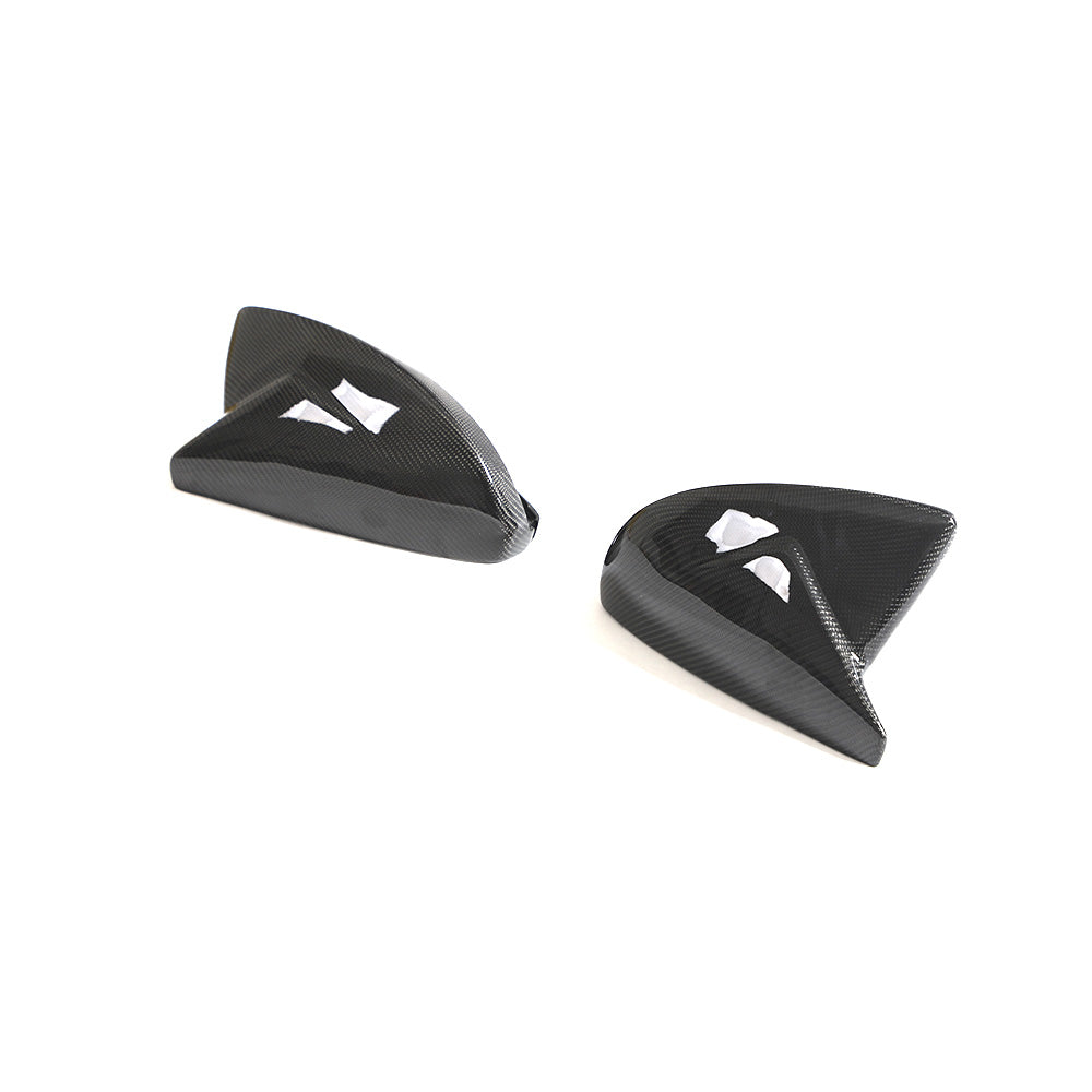 Carbon Fiber Mirror Cover Caps for AUDI A6/S6/RS6/A7/S7/RS7 (2019-2024)(With Lane Assist)(副本)