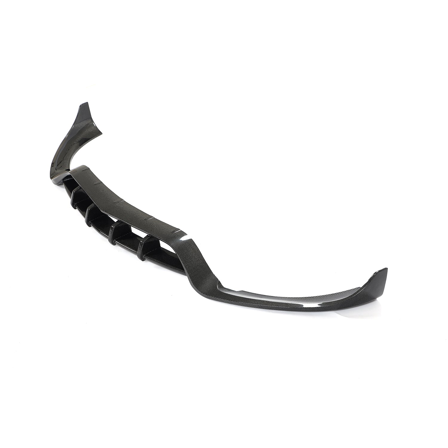 ST Style Carbon Fiber Front Lip for Mercedes Benz E63 AMG W213 Pre-Facelift Sedan (2017-2020)