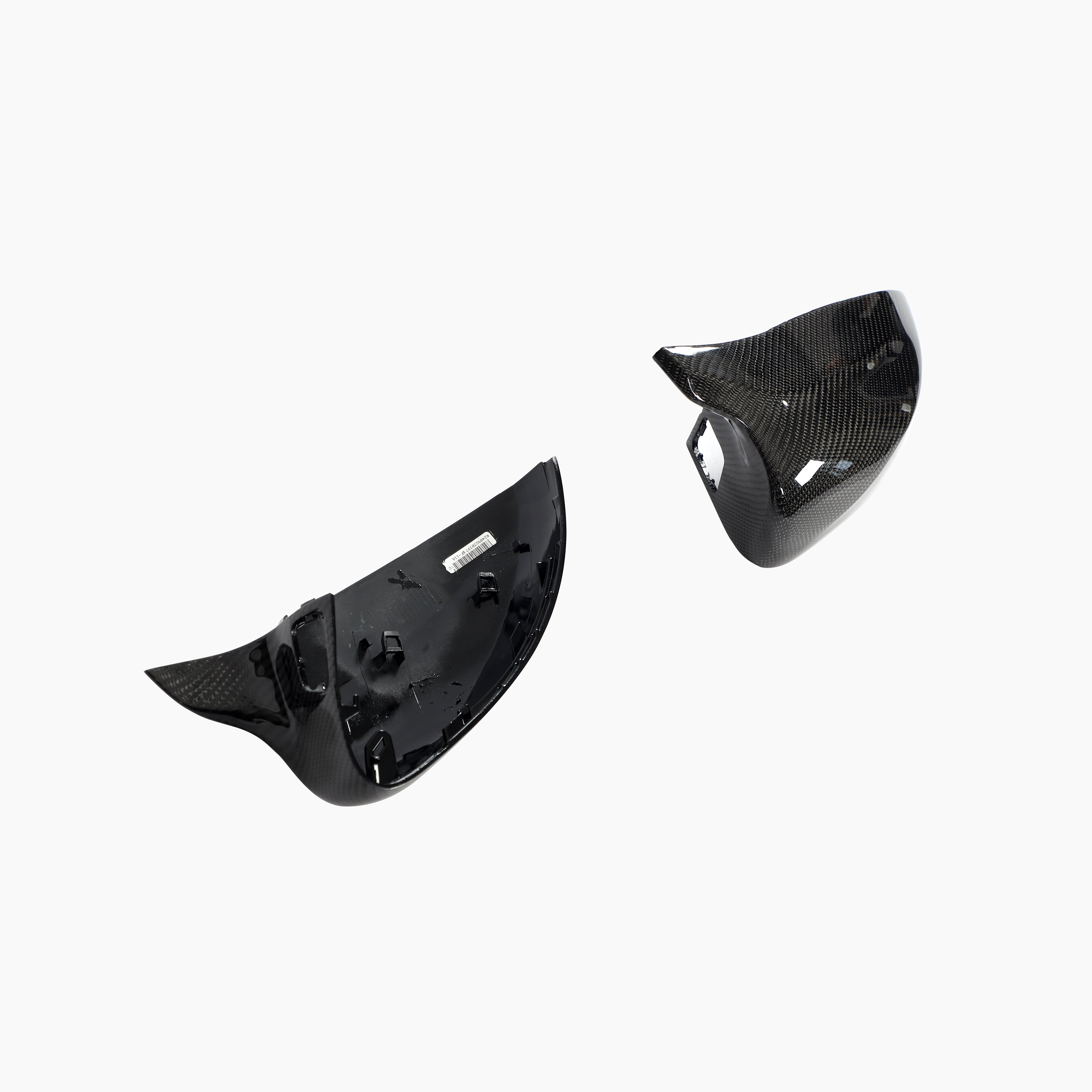 ST Style Carbon Fiber Mirror Caps for Audi A3 8V 8.5V (2012-2020) (With Lane Assist)