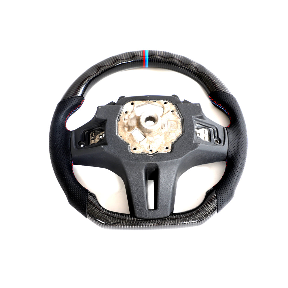 ST Style Carbon Fiber Steering Wheel For BMW M3 G80/G81, M4 G82/G83 (2021+)