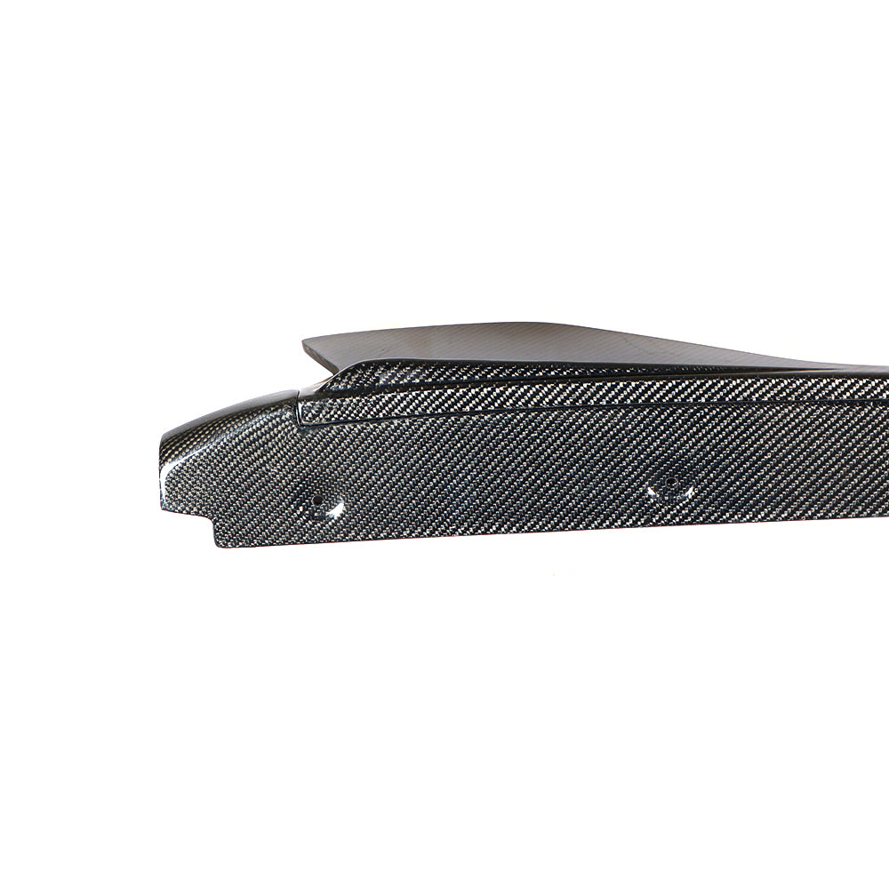 ST Style Carbon Fiber Side Splitters For Audi R8 4S Pre‑LCI (2016–2018)
