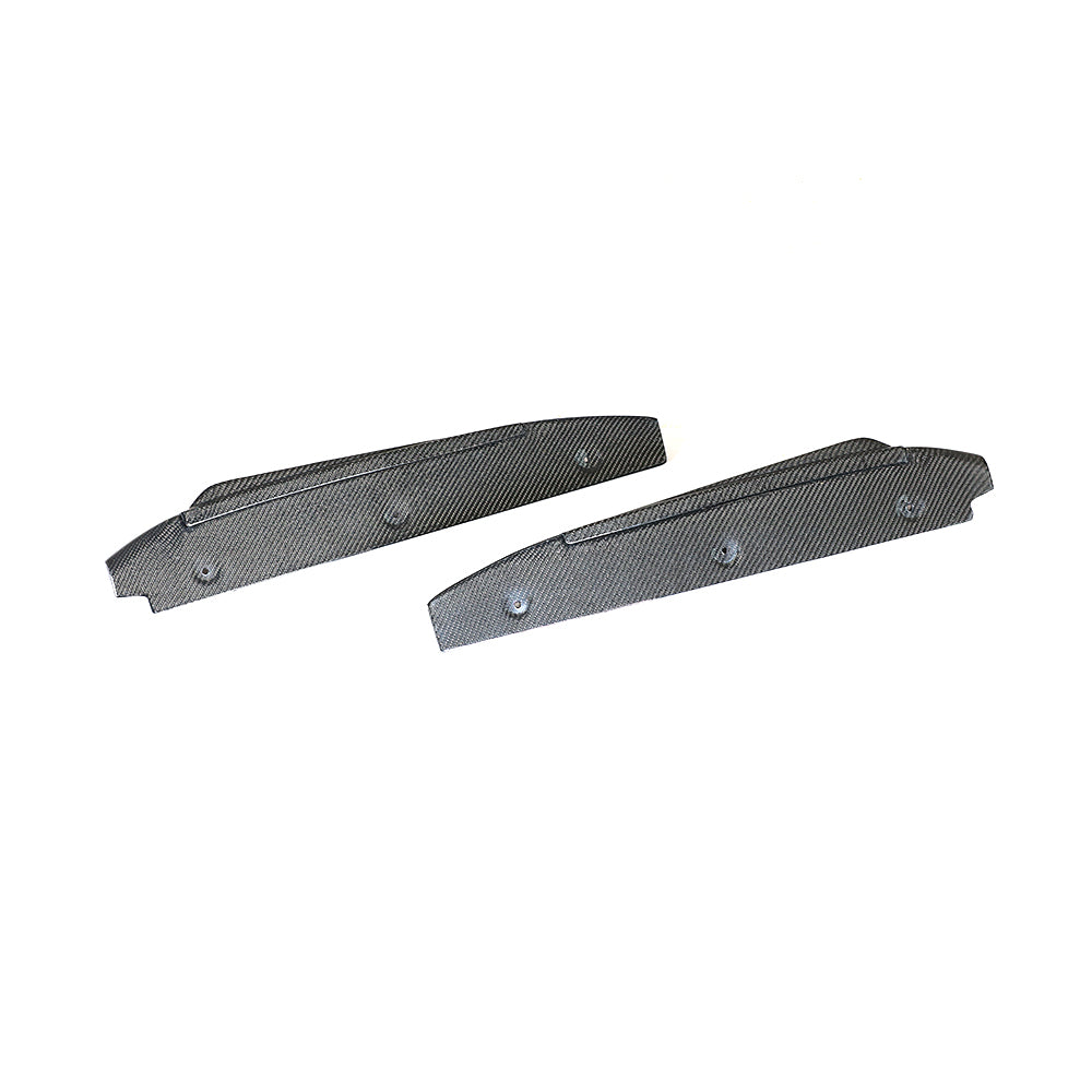 ST Style Carbon Fiber Side Splitters For Audi R8 4S Pre‑LCI (2016–2018)