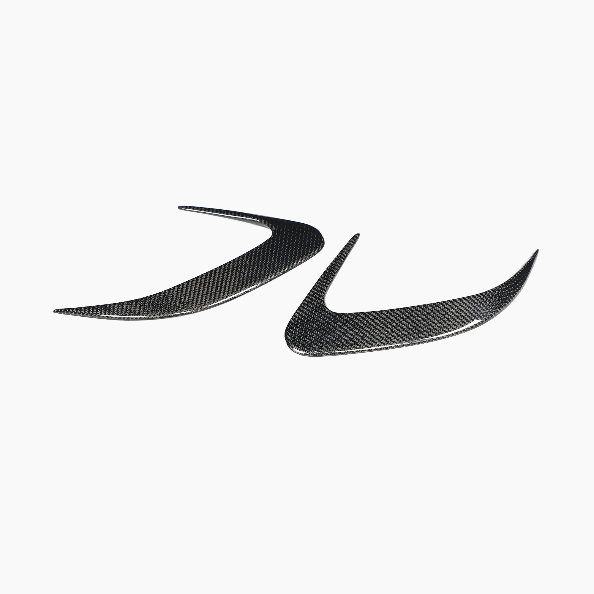 Mercedes-Benz CLS C218 Facelift Rear Splitter Carbon Fiber Wet Carbon