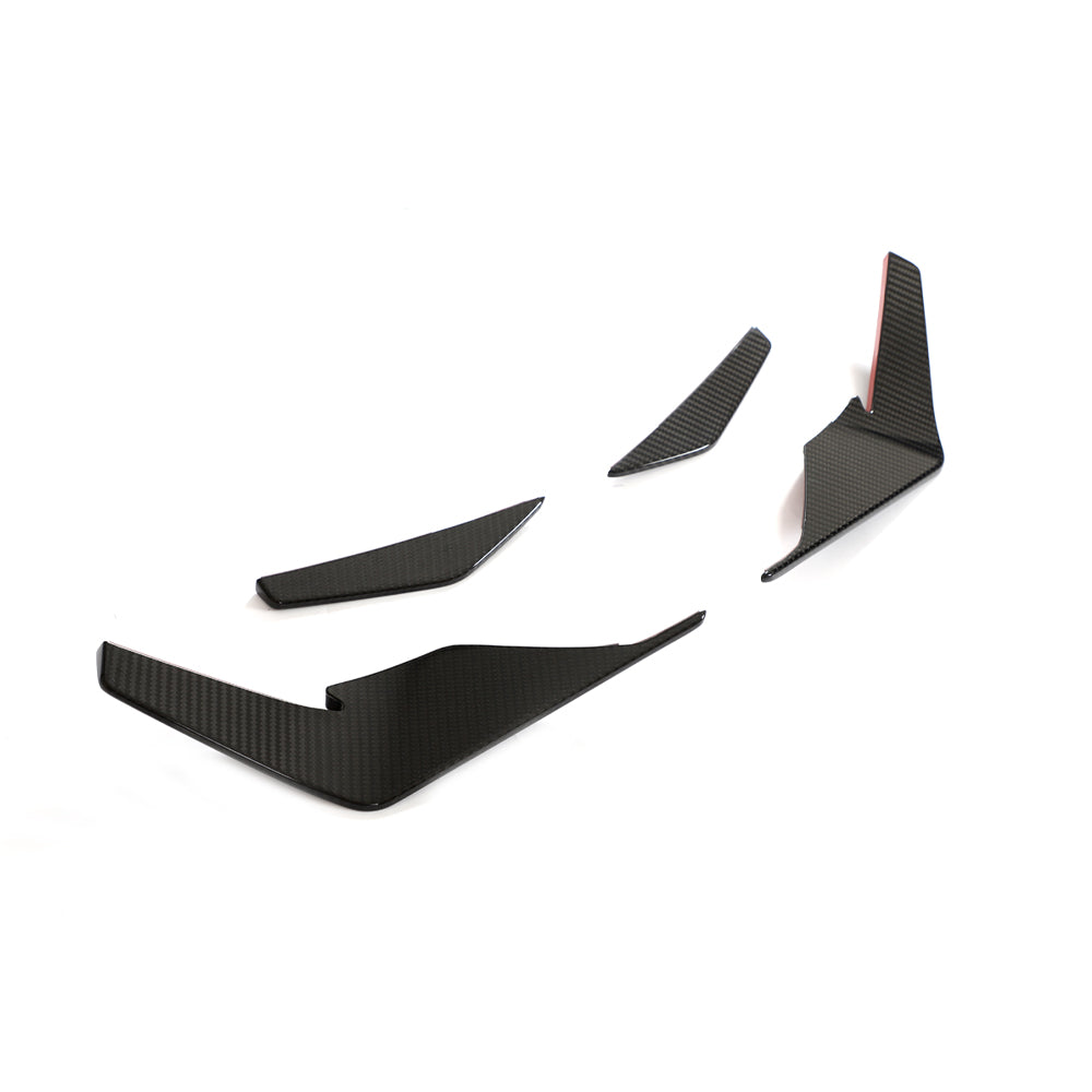 Performance Style Carbon Fiber Front Canards For Audi R8 4S LCI (2019–2023)